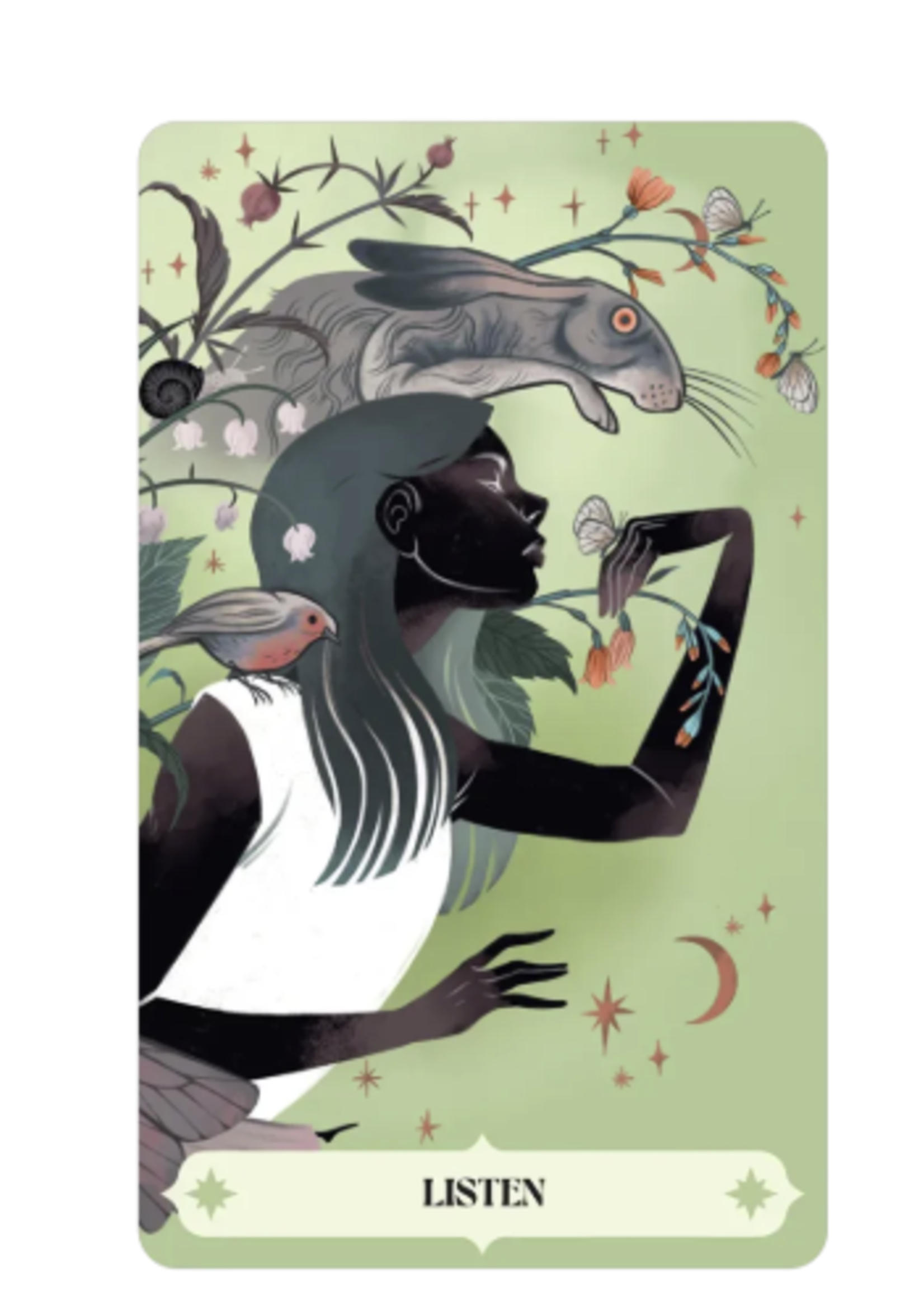 Herbana Witch Oracle, 50-Card Deck & Book