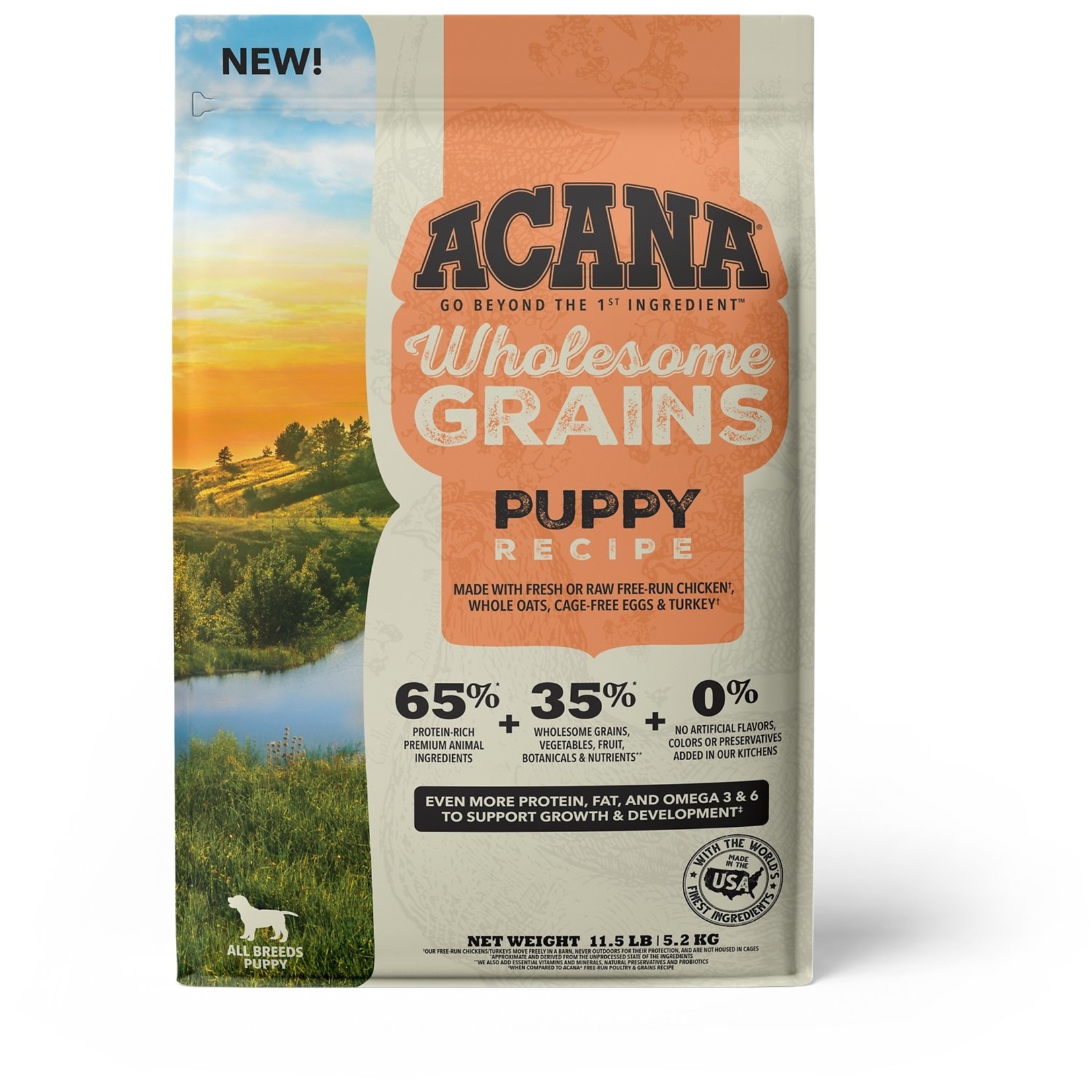 Acana Acana Dog Wholesome Grains Puppy 4#