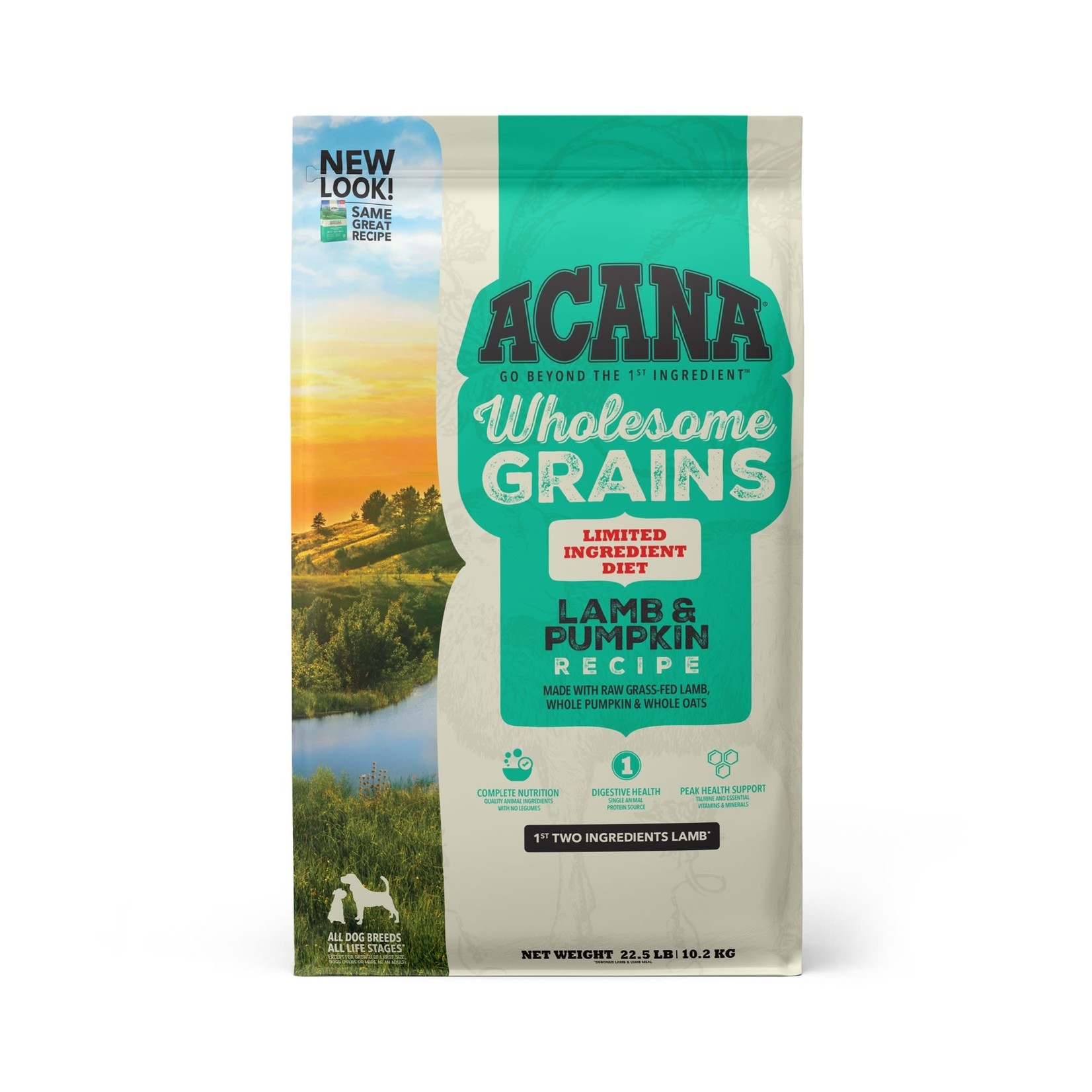 Acana Acana D Wholesome Grain Lamb & Pumpkin 4#