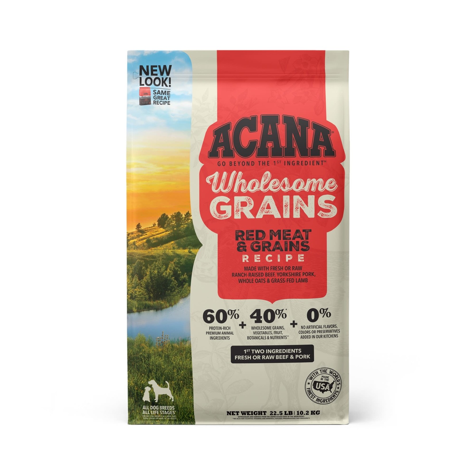 Acana Acana D Wholesome Grain Red Meat 22.5#
