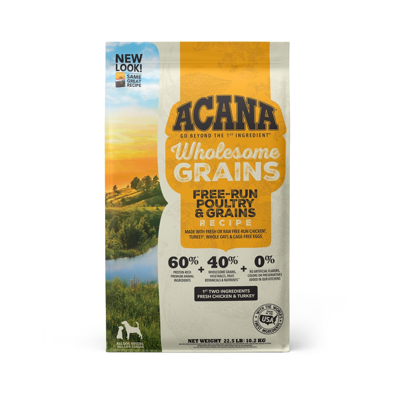 Acana Acana D Wholesome Grain Free Run Poultry 22.5#