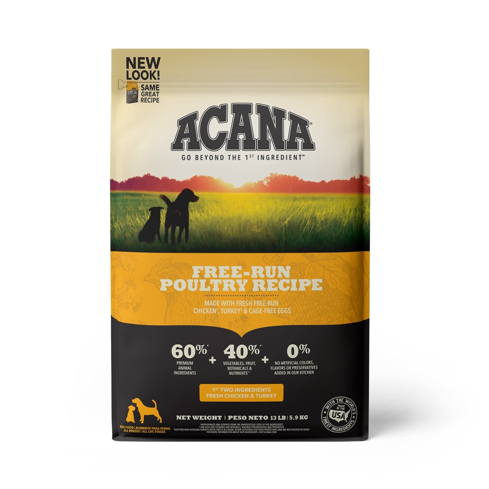 Acana Acana GF D Free Run Poultry 4.5#