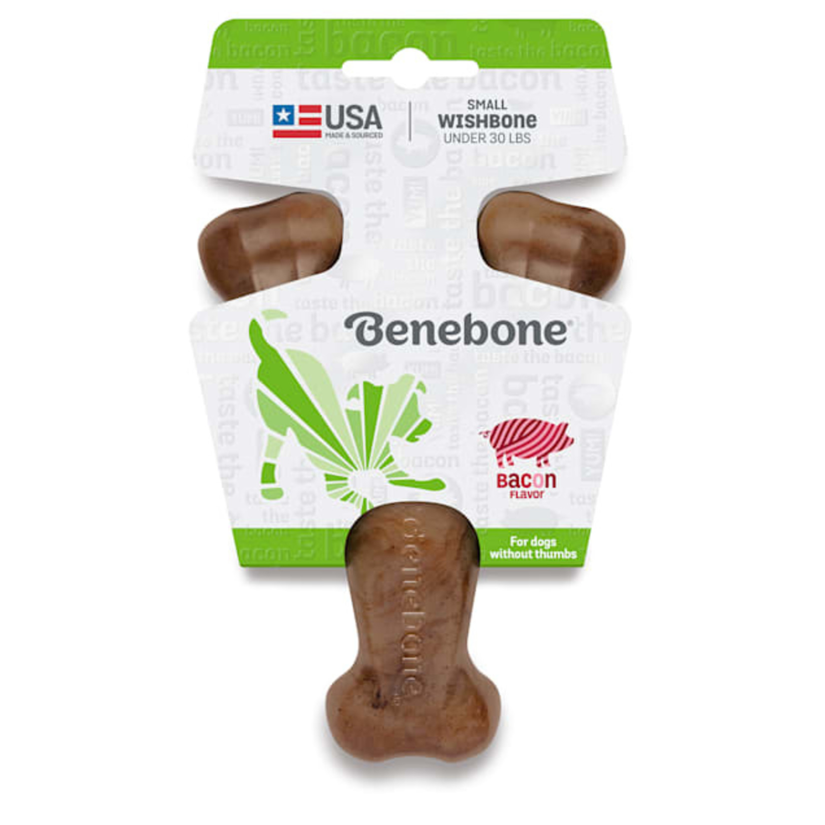 Benebone Benebone Wishbone Chew Bacon Small