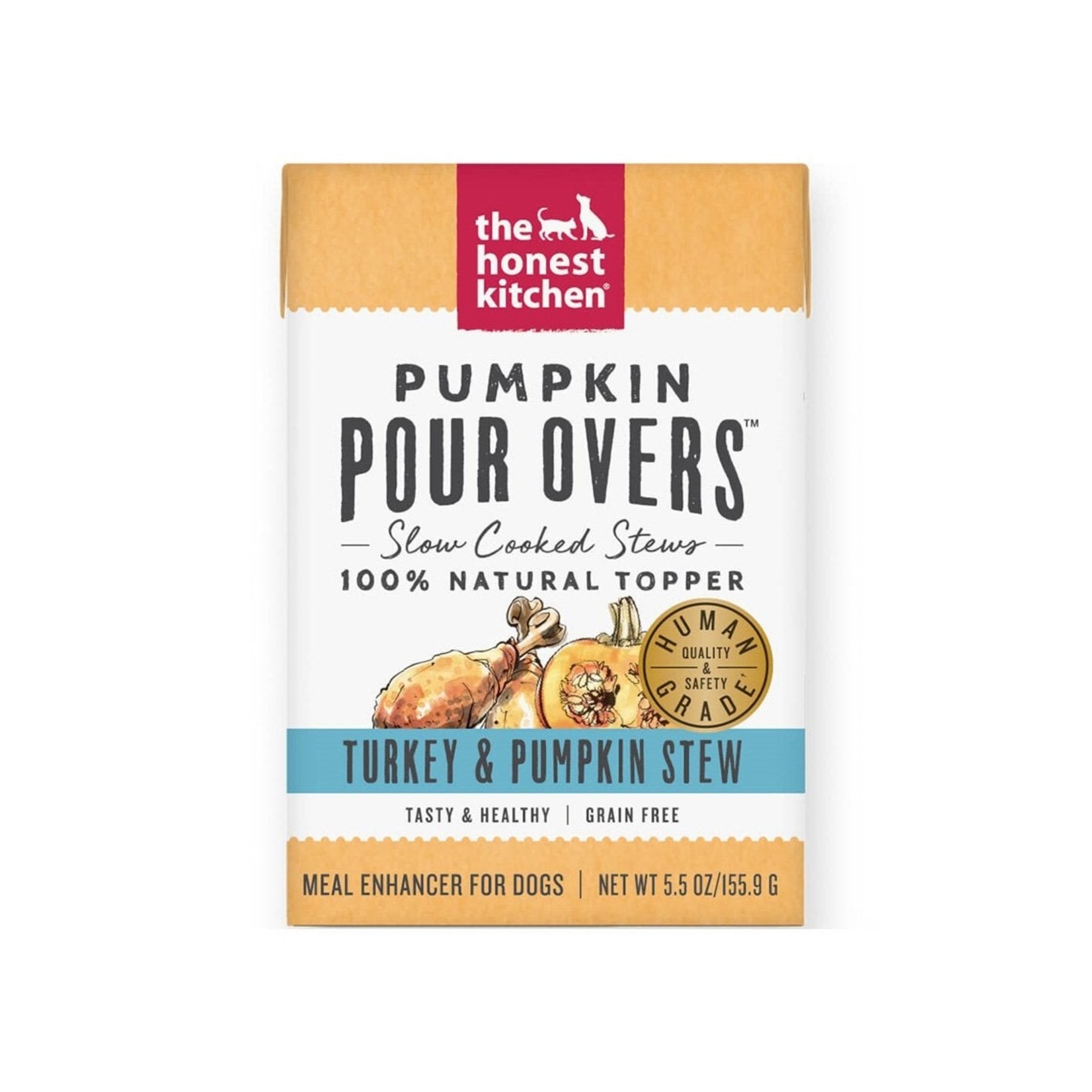 The Honest Kitchen The Honest Kitchen Dog Pumpkin Pour Overs Turkey 5.5oz