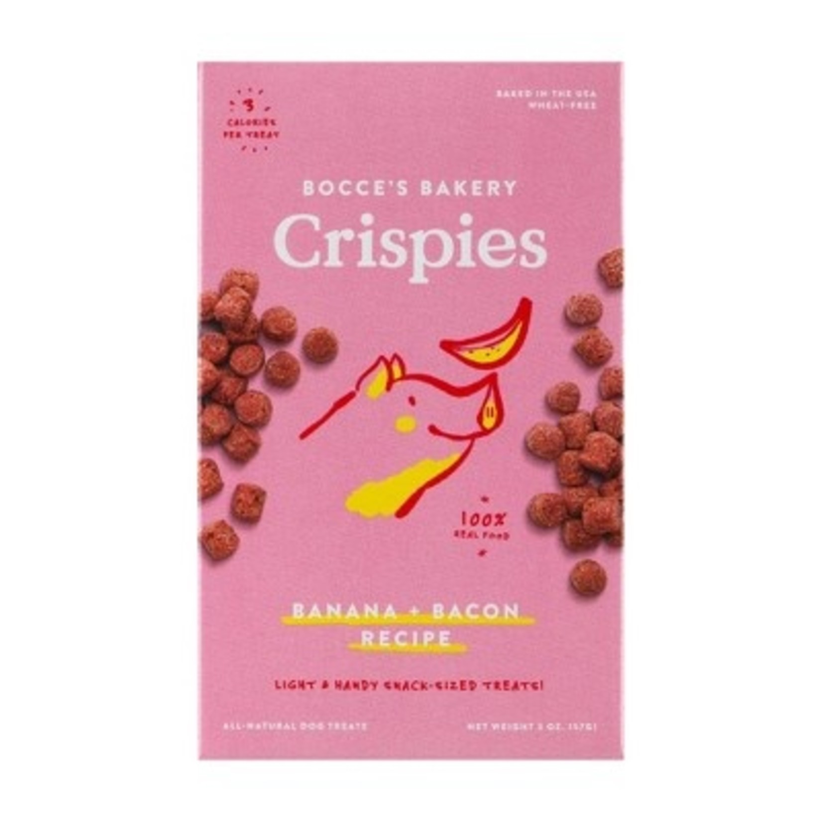 Bocce's Bakery Bocce's Bakery Crispies Banana & Bacon 10oz