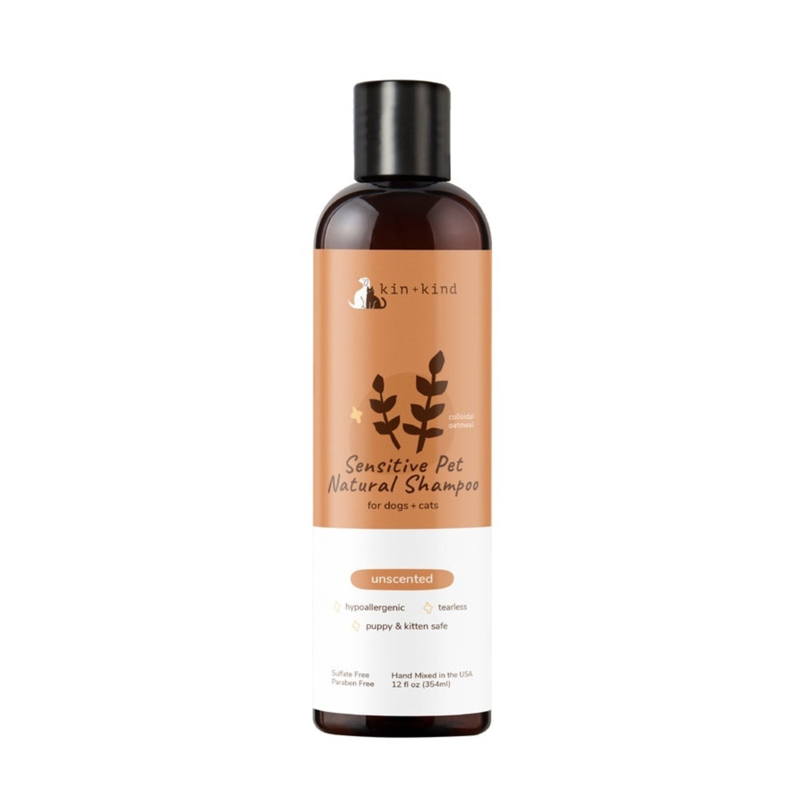 Kin + Kind Kin + Kind Sensitive Skin Shampoo Unscented 12oz