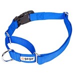 Gogo Gogo Comfy Martingale Collar Blue Large 1"
