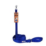 Gogo Gogo Comfy Leash Blue 1" x 6'