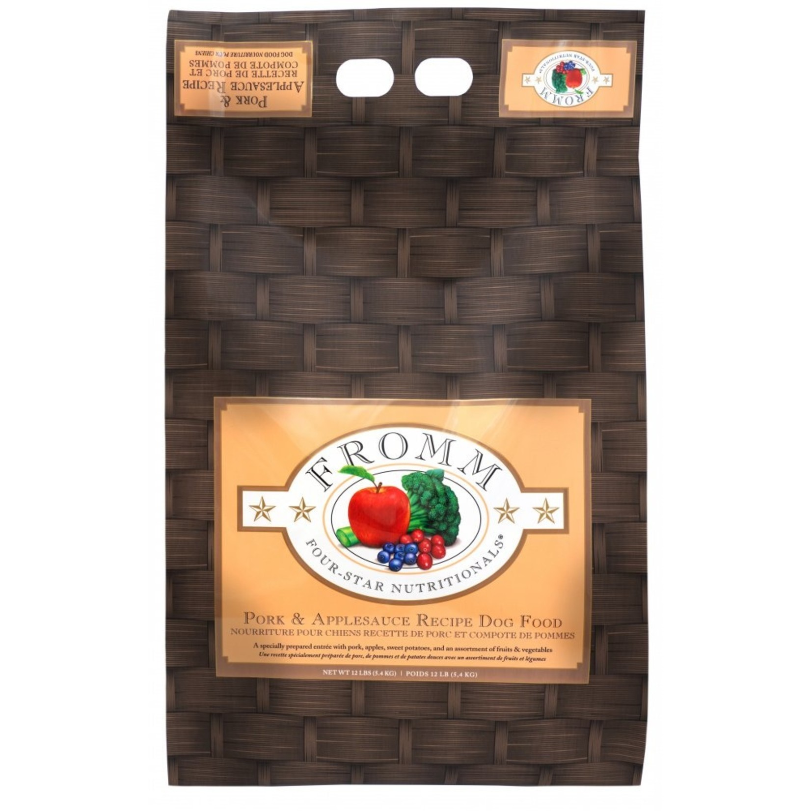 Fromm Fromm Dog Four-Star Pork & Applesauce 12#