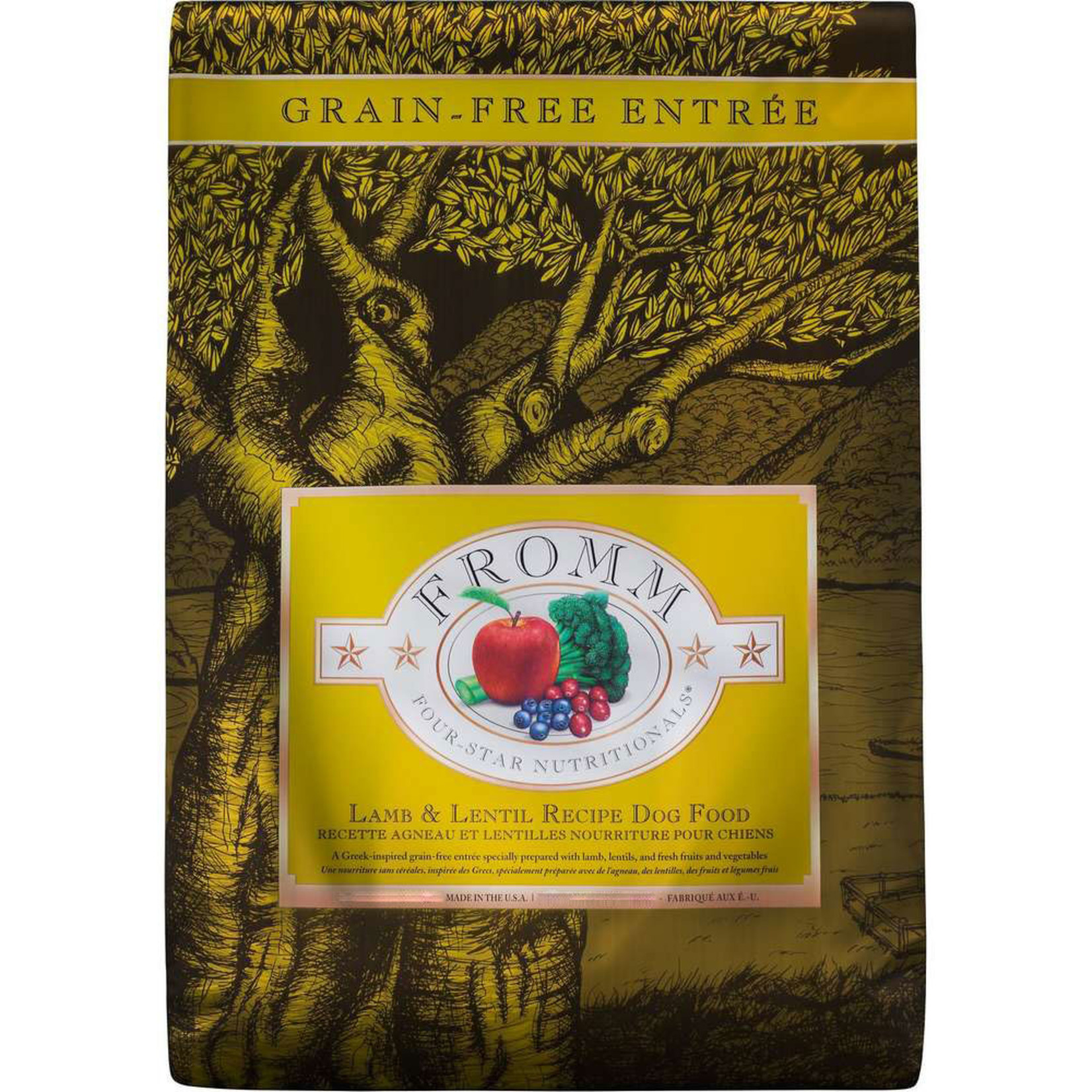 Fromm Fromm Dog Four-Star GF Lamb & Lentil 26#