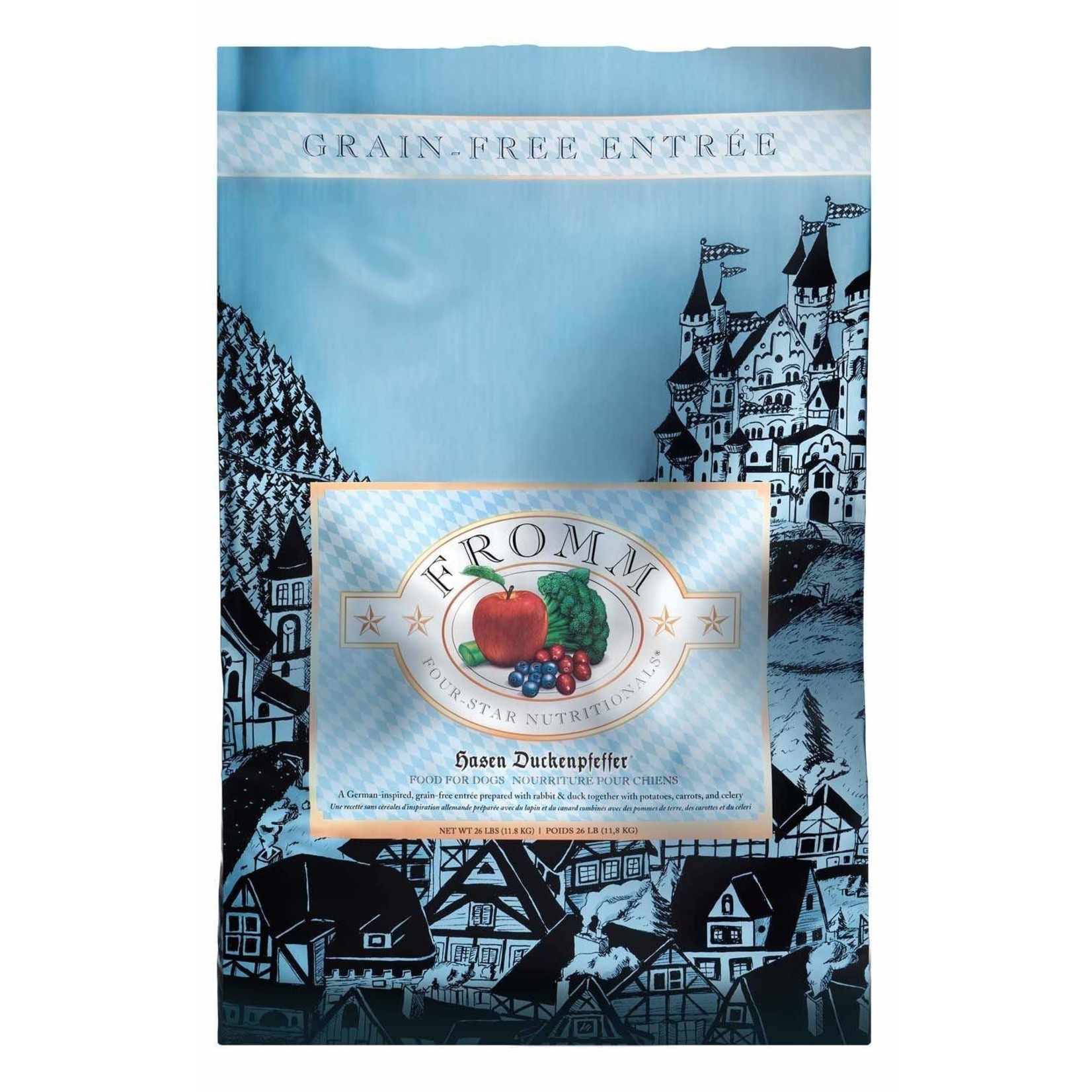 Fromm Fromm Dog Four-Star GF Hasen Duckenpfeffer 26#