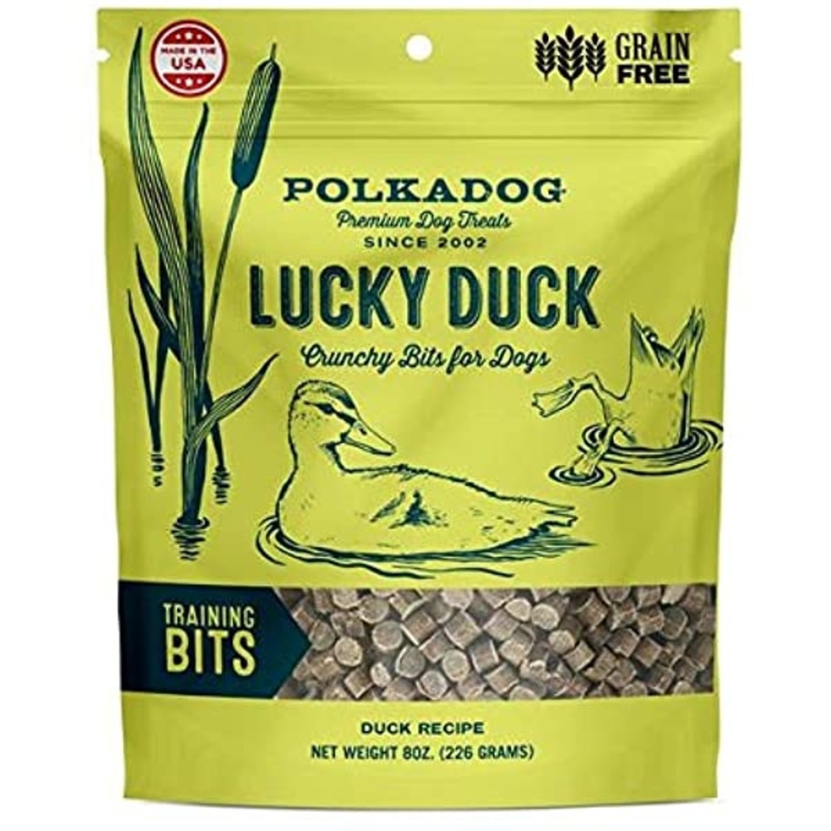 Polkadog Polkadog Lucky Duck Training Bits 8oz
