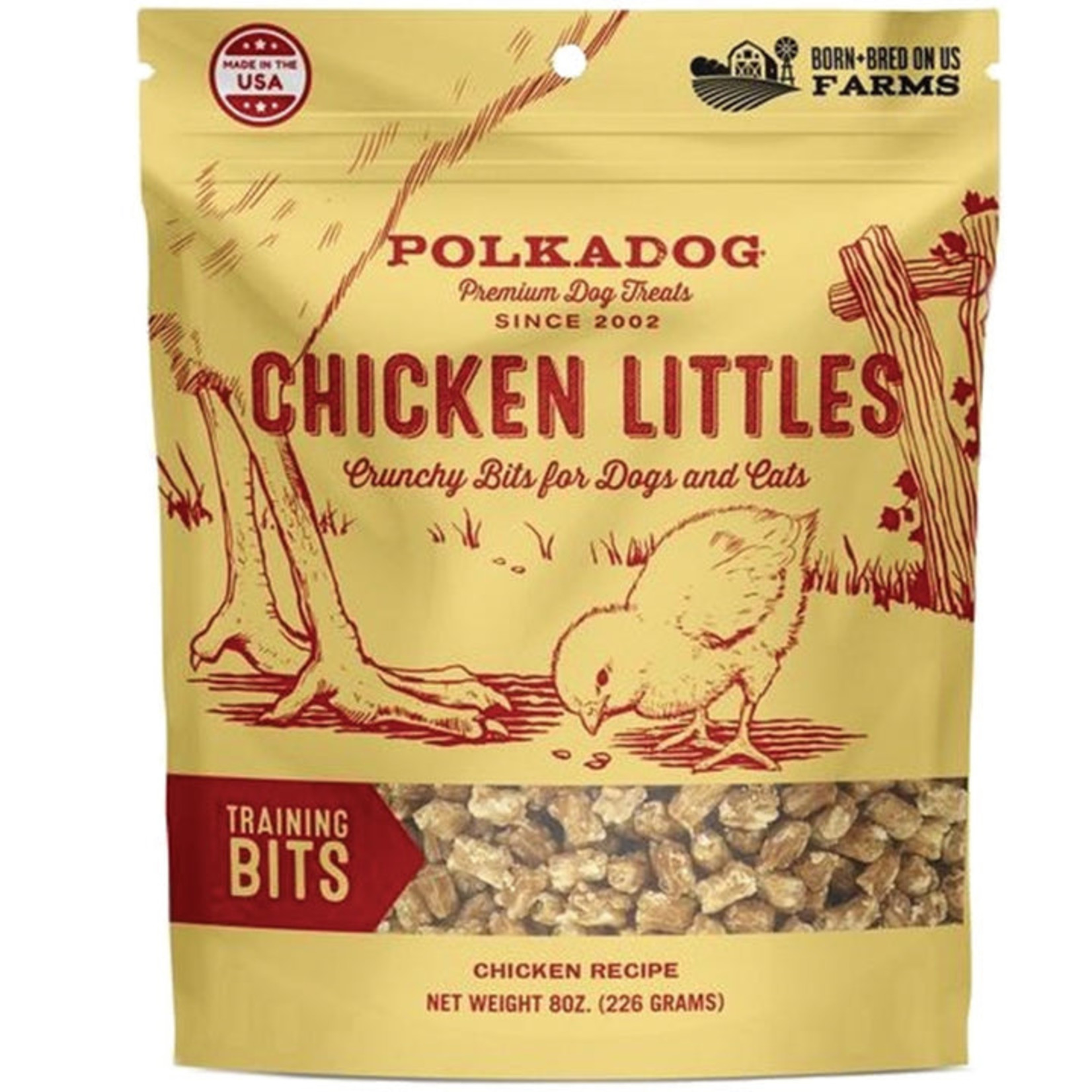 Polkadog Polkadog Chicken Littles Training Bits 8oz