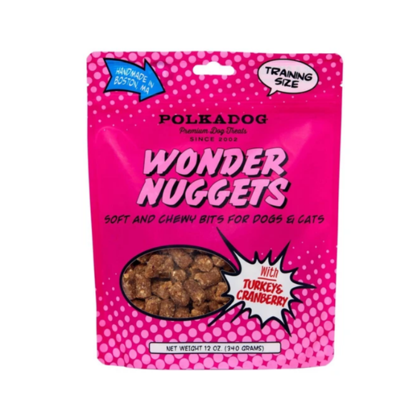 Polkadog Polkadog Wonder Nuggets Turkey & Cranberry 12oz