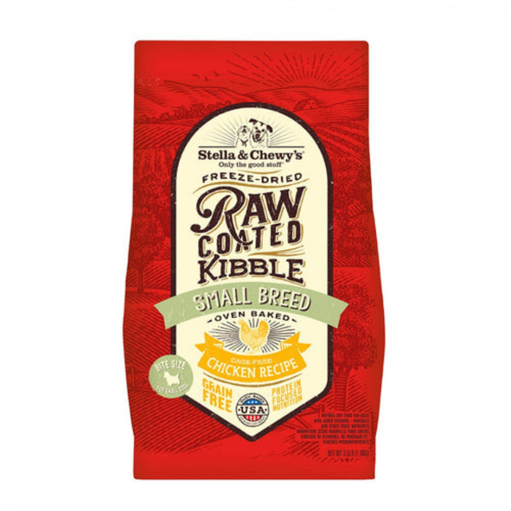 Stella & Chewy's Stella & Chewy's Dog Raw Coated Small Breed Chicken 10#