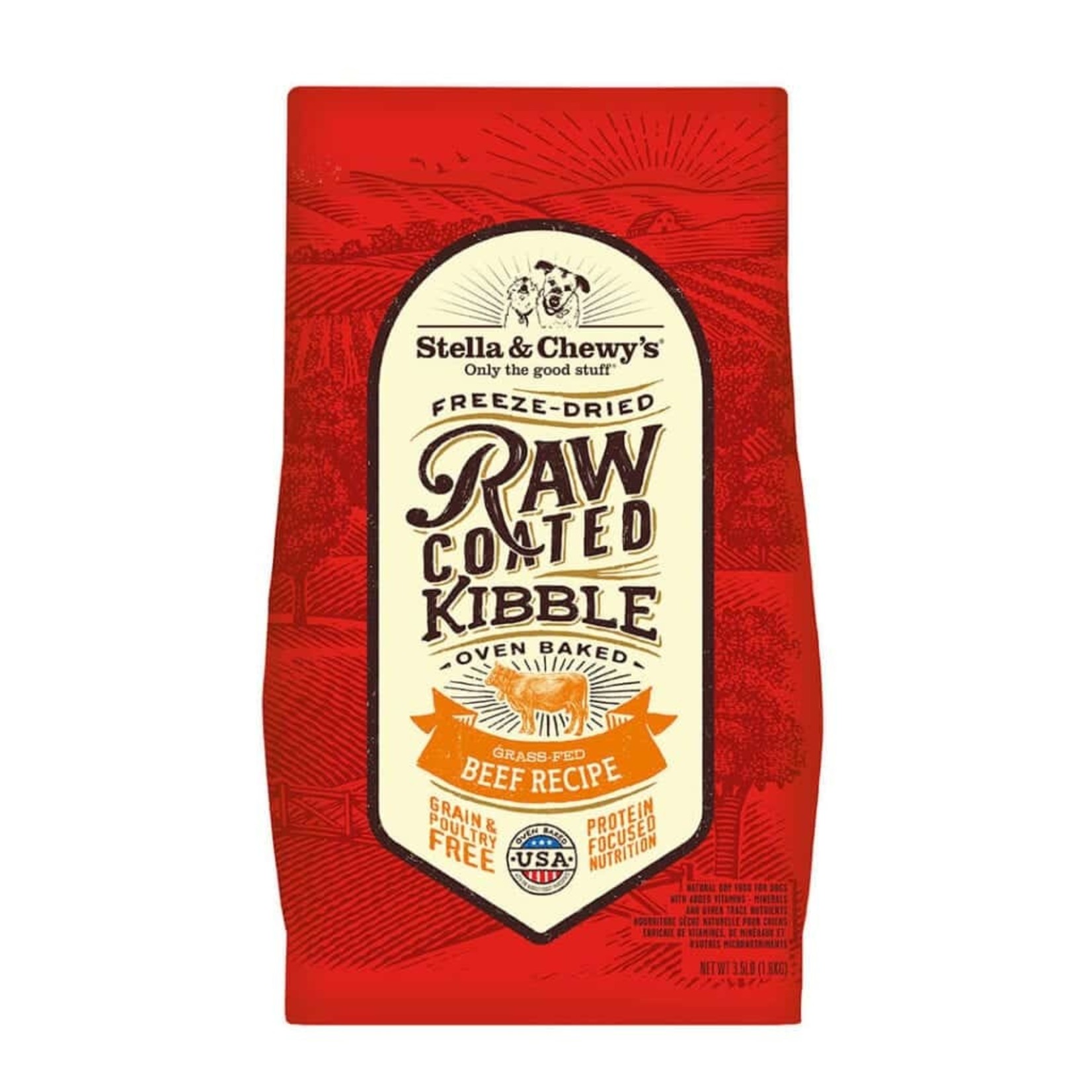 Stella & Chewy's Stella & Chewy's Dog Raw Coated Beef 22#