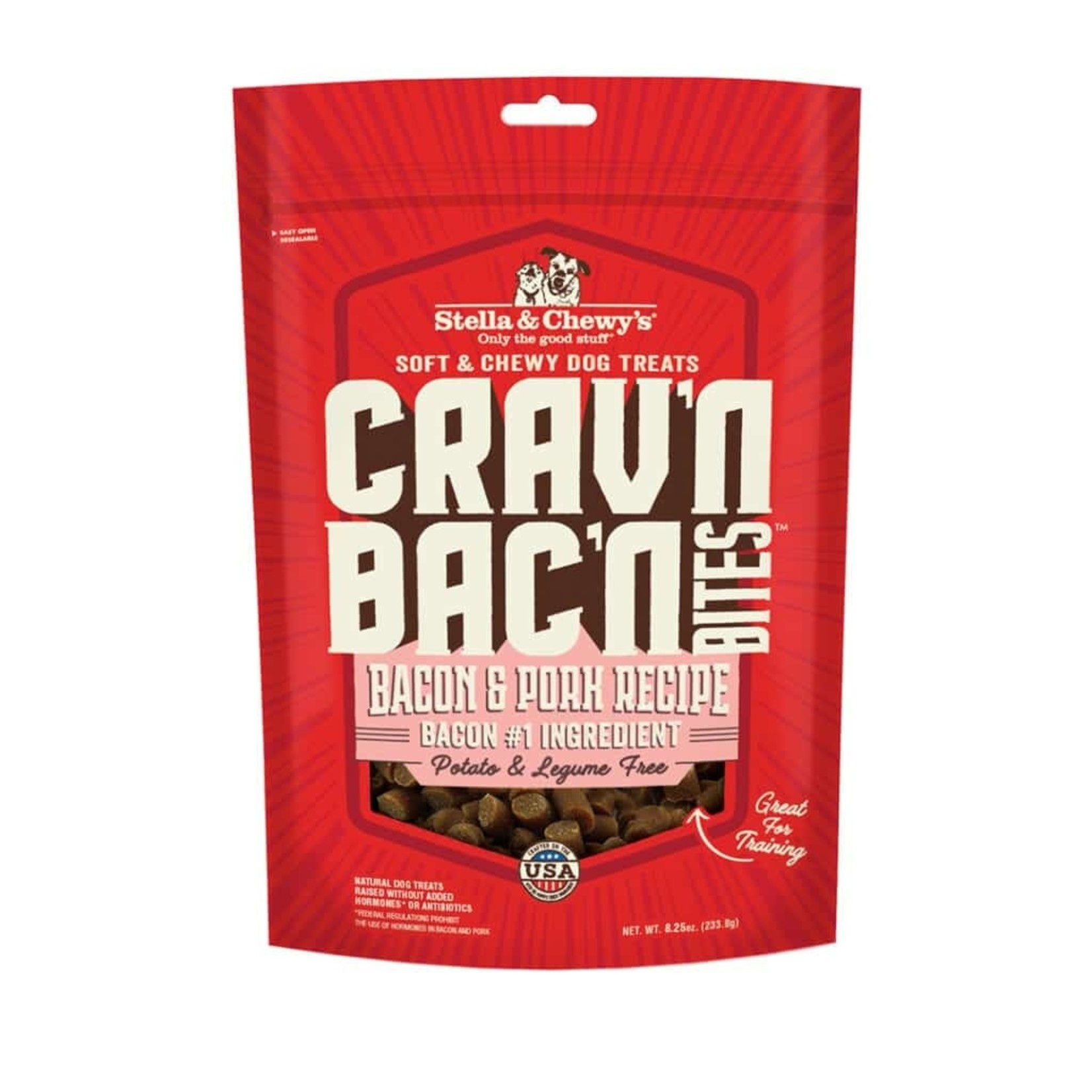 Stella & Chewy's Stella & Chewy's Dog Crav'n Bac'n Bites Bacon & Pork 8.25oz