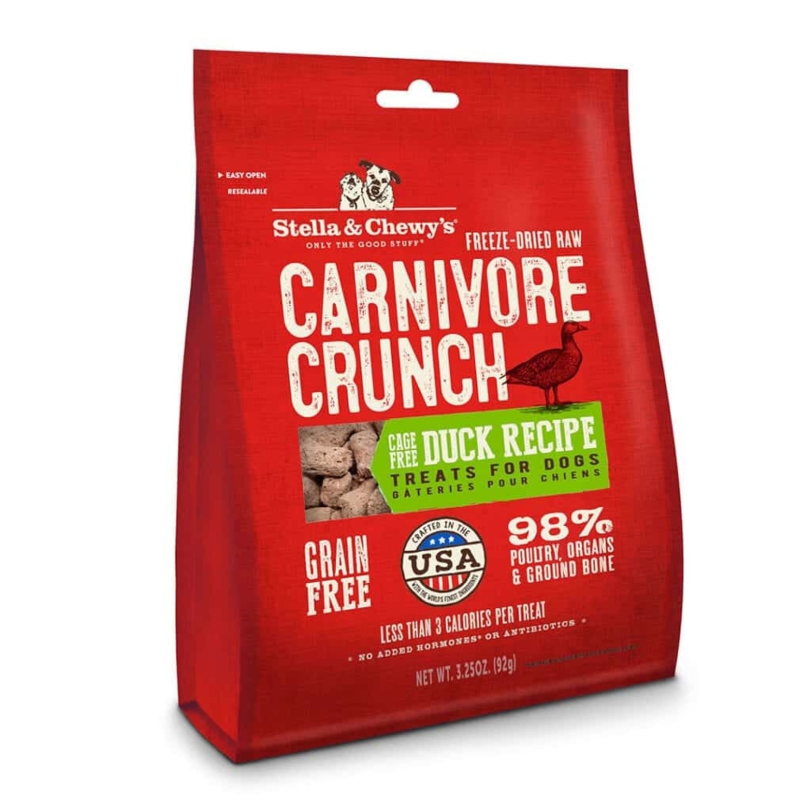 Stella & Chewy's Stella & Chewy's Dog Carnivore Crunch Duck 3.25oz
