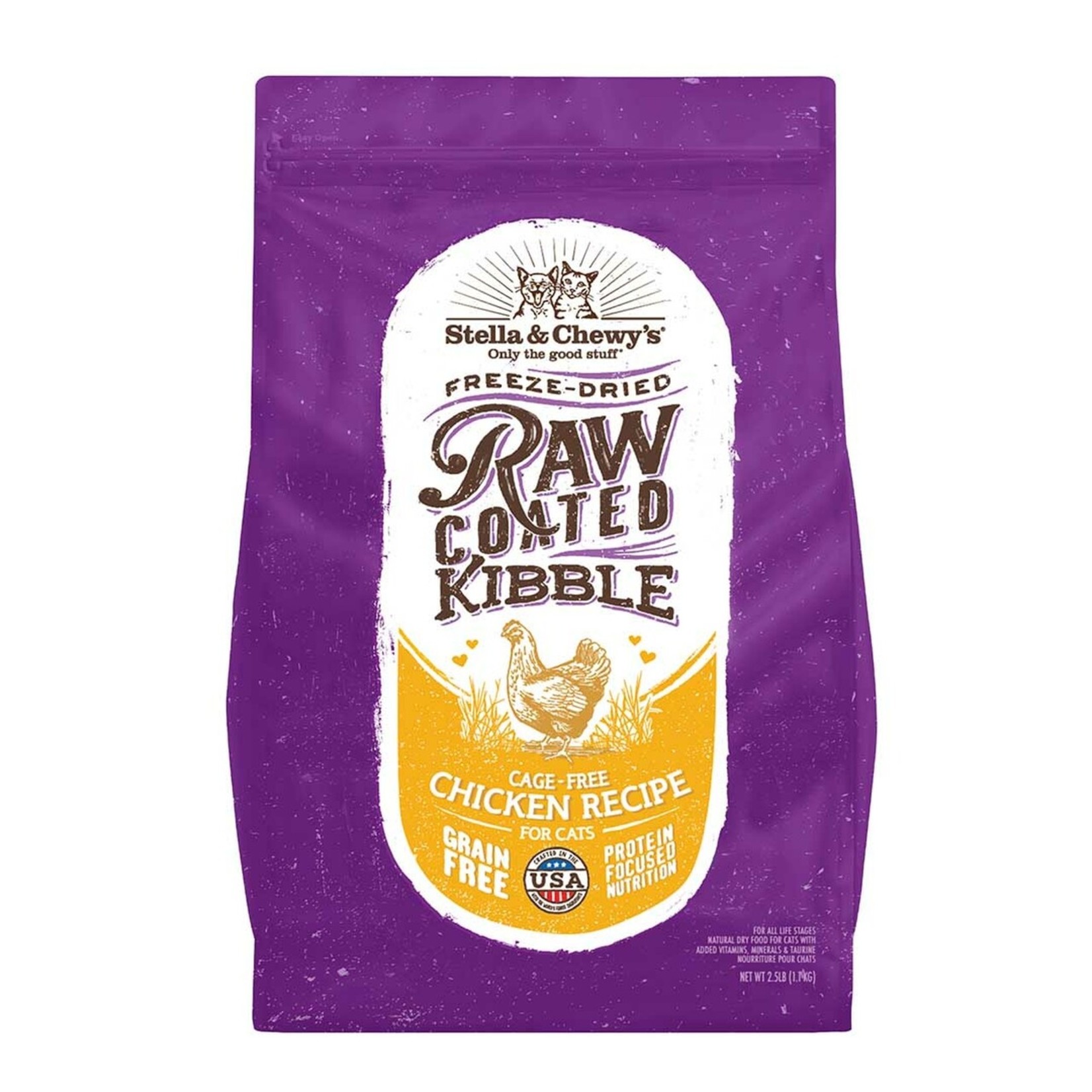 Stella & Chewy's Stella & Chewy's Cat Raw Coated Chicken 2.5#