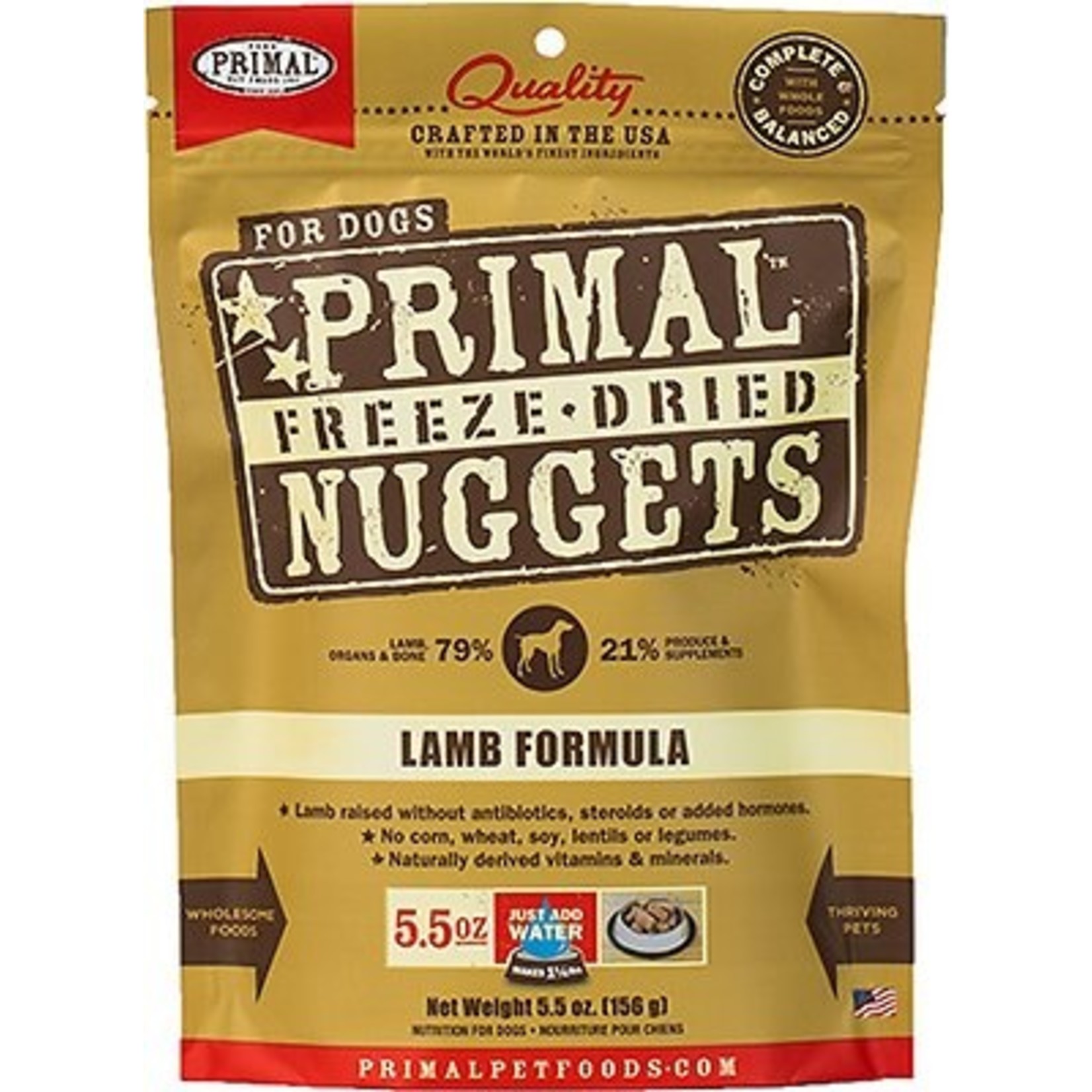 Primal Primal Dog FD Lamb 5.5oz