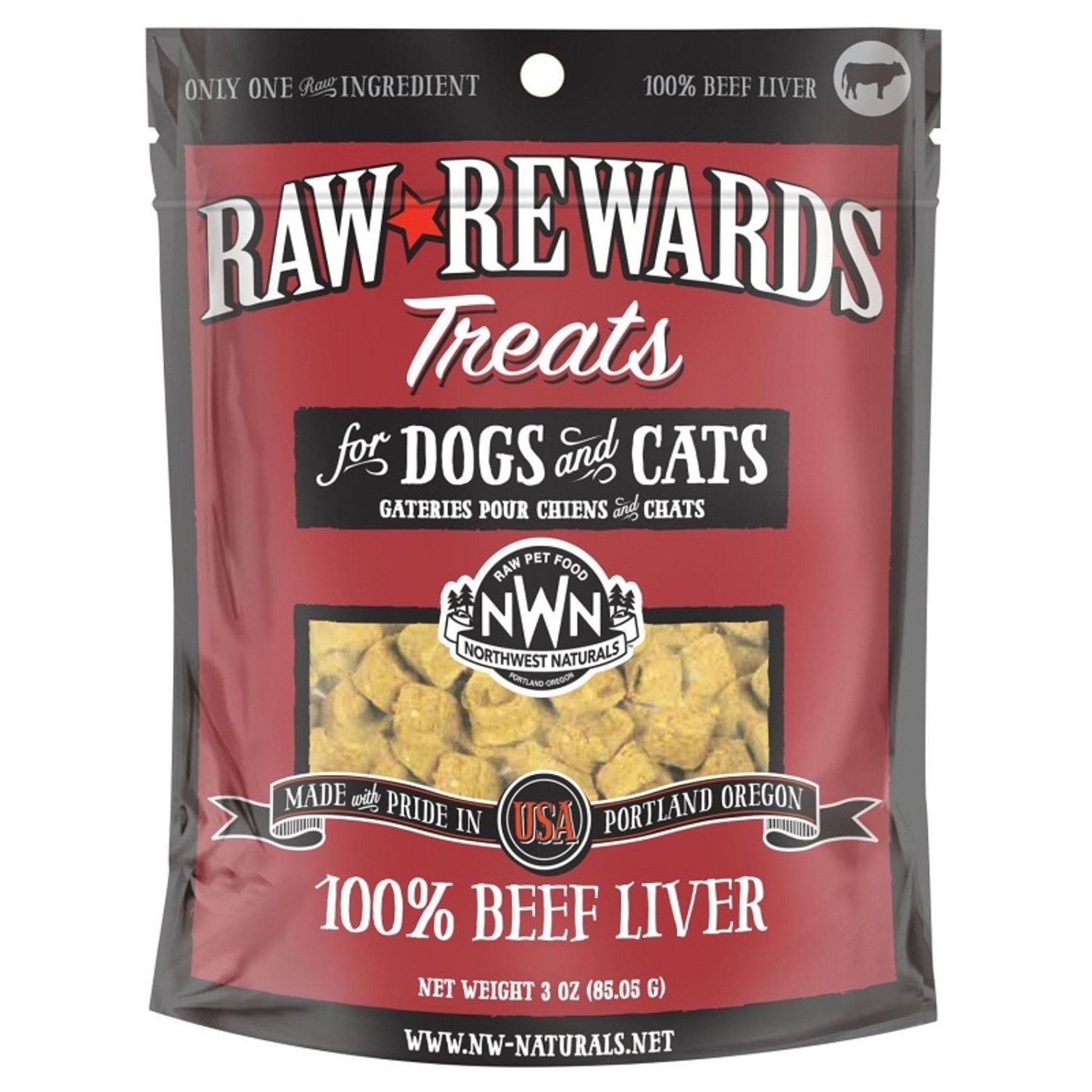 Northwest Naturals Northwest Naturals FD Raw Rewards Beef Liver 3oz