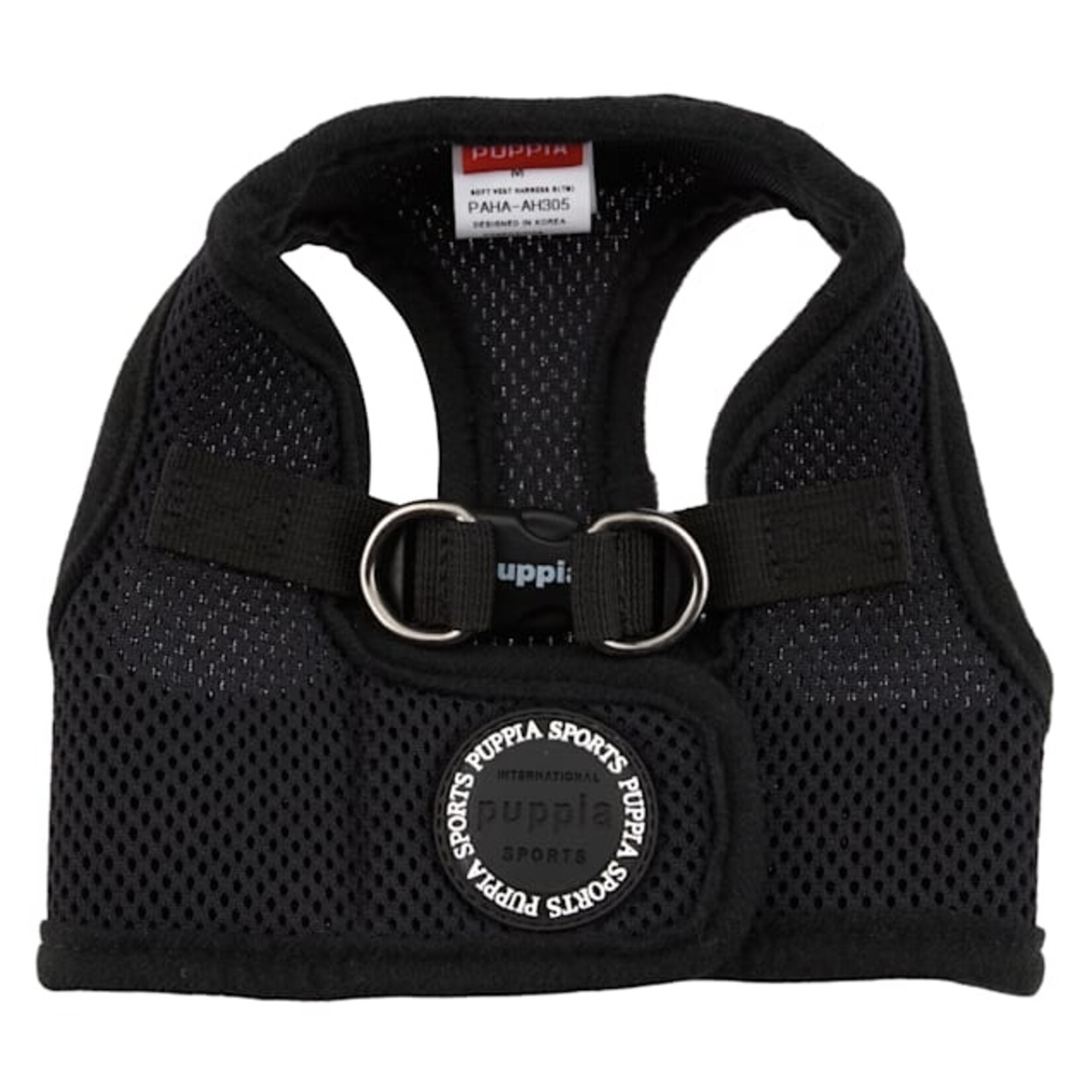 Puppia Puppia Soft Vest Harness Black XS