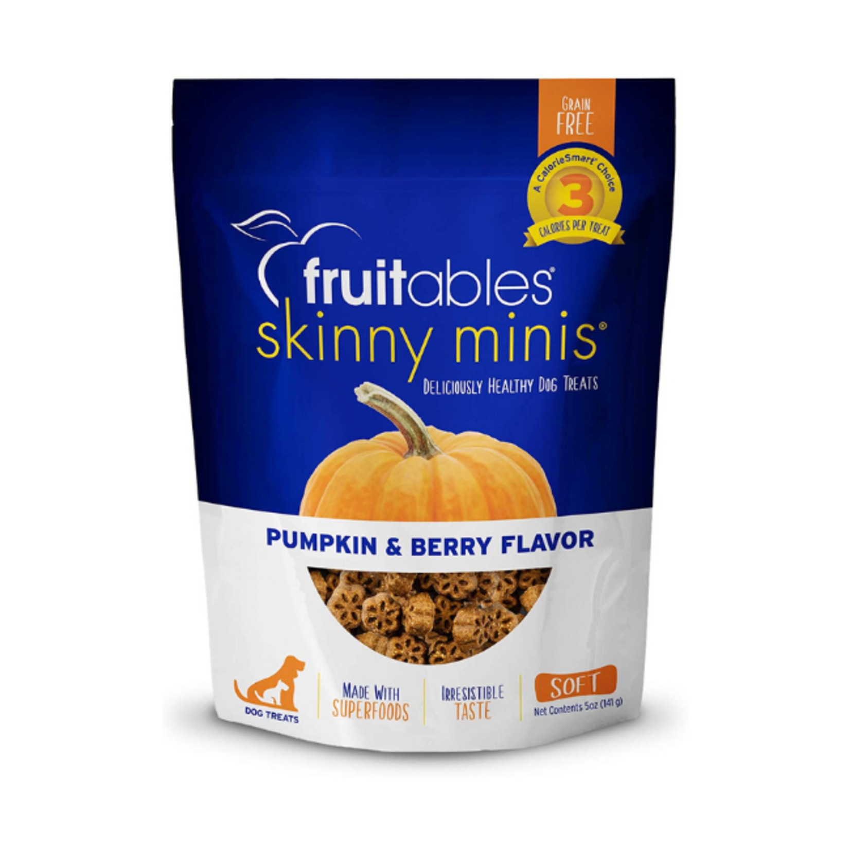 Fruitables Fruitables Skinny Minis Pumpkin & Berry 5oz