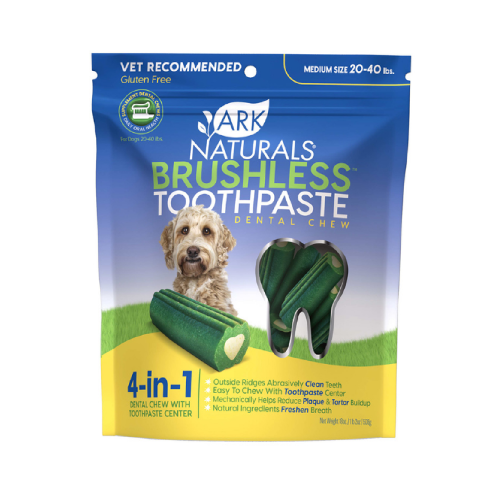 Ark Naturals Ark Naturals Brushless Toothpaste Treat Medium 18oz
