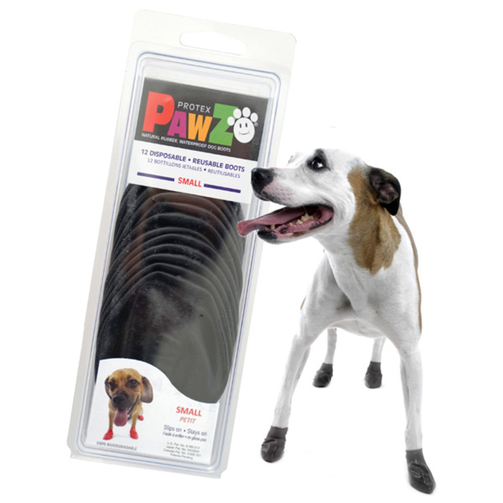 Pawz Pawz Boots Black SM 12ct
