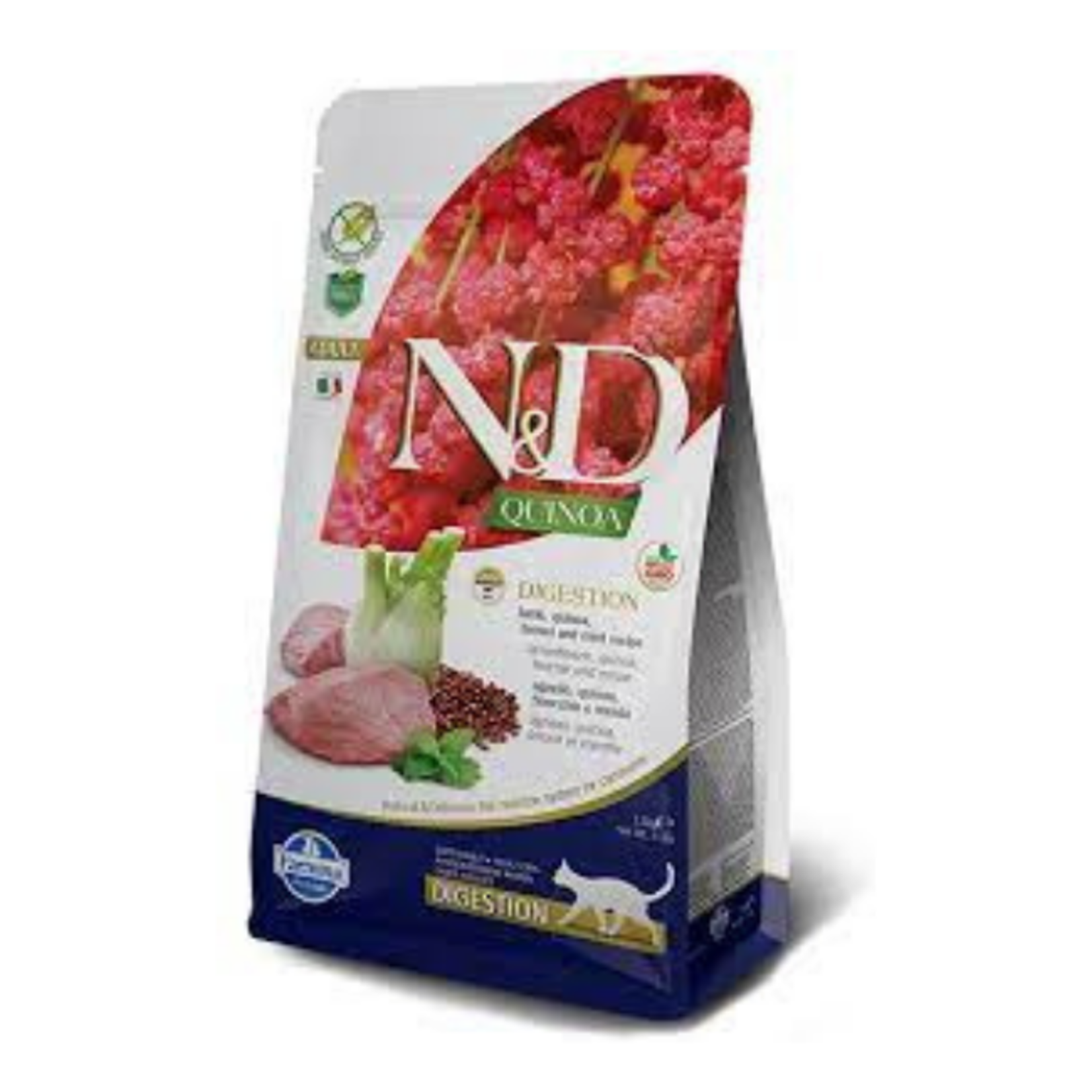 Farmina Farmina N&D Cat Quinoa Digestion Lamb 3.3#