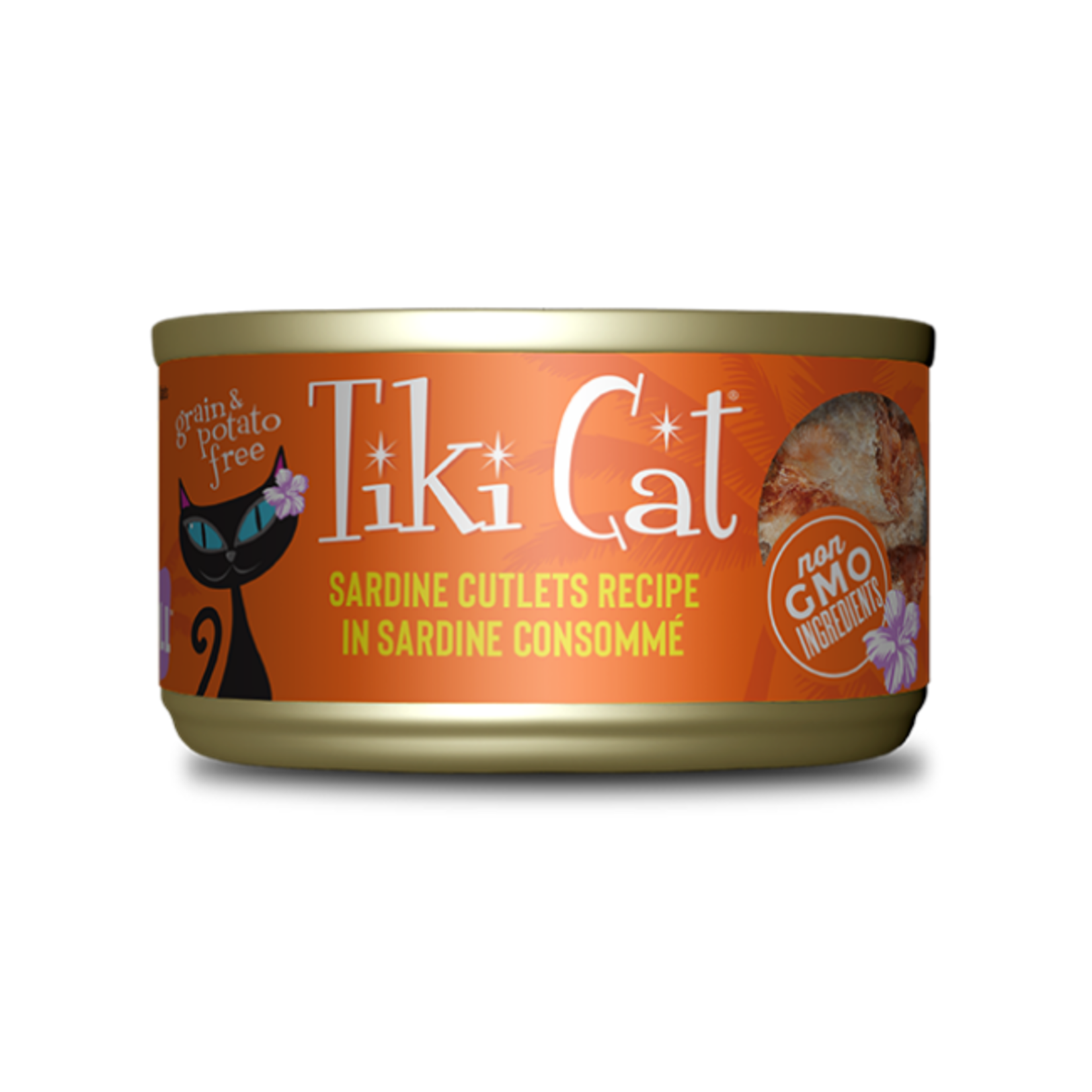 Tiki Cat Tiki Cat Grill Sardine Cutlets in Sardine 2.8oz