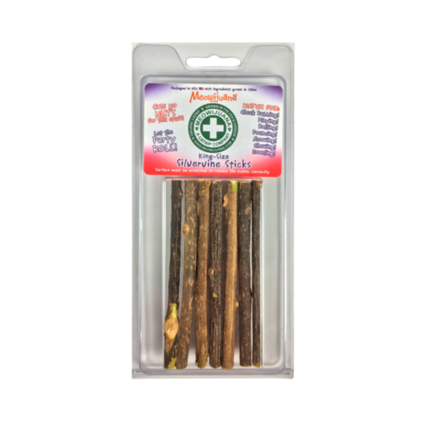 Meowijuana Meowijuana Silvervine Sticks 6pk
