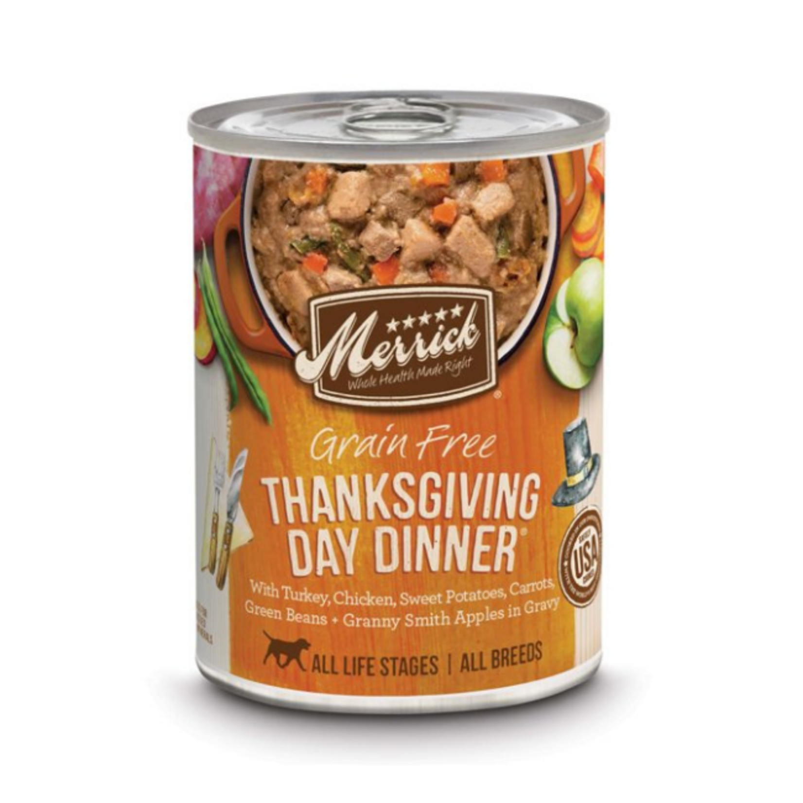 Merrick Dog GF Thanksgiving Day Dinner 12.7oz