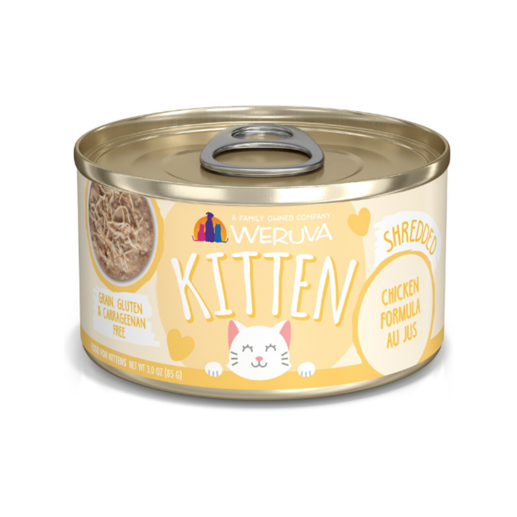 Weruva Weruva Cat Kitten Chicken Au Jus 3oz