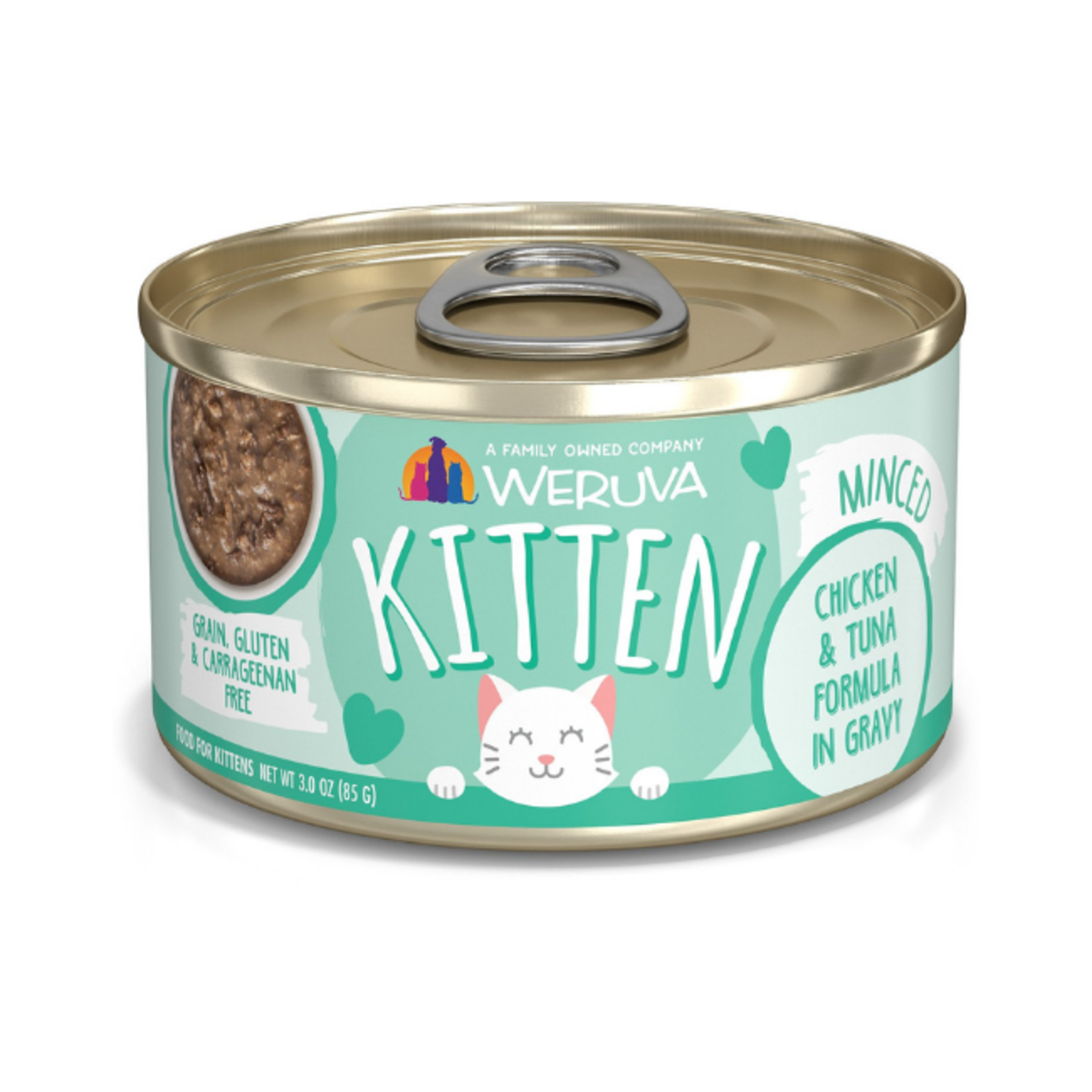Weruva Weruva Cat Kitten Chicken & Tuna in Gravy 3oz