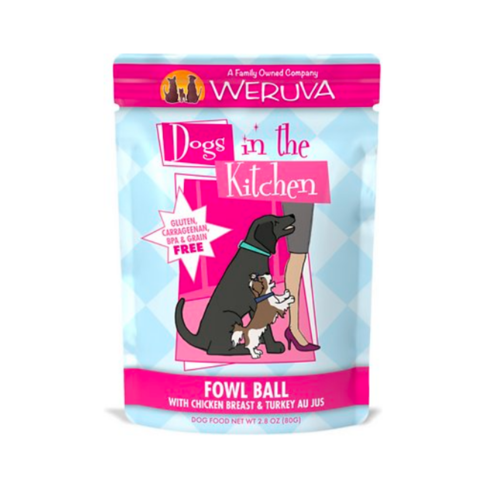 Weruva Weruva DITK Dog Pouch Fowl Ball 2.8oz