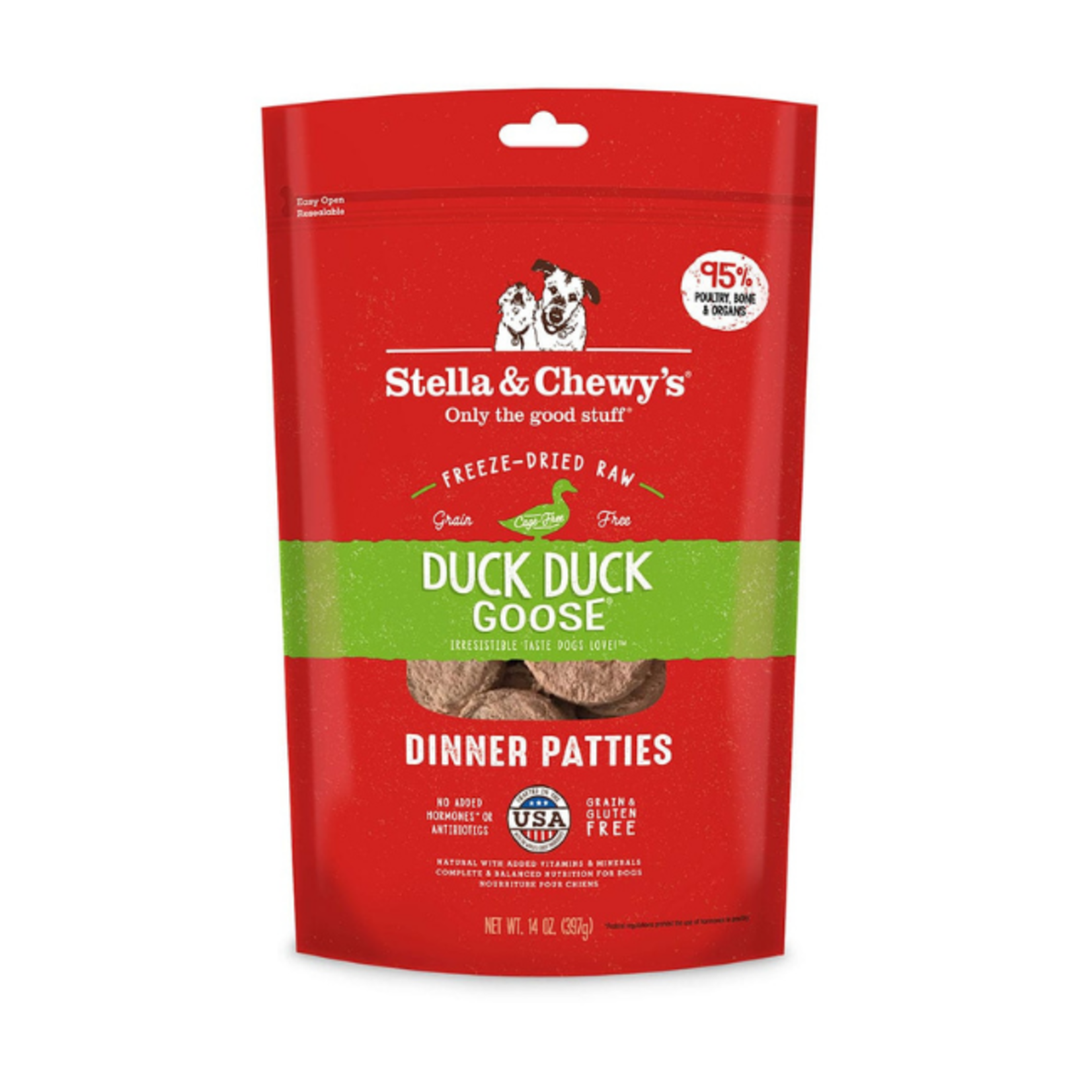 Stella & Chewy's Stella & Chewy's Dog Freeze Dried Duck Goose 14oz