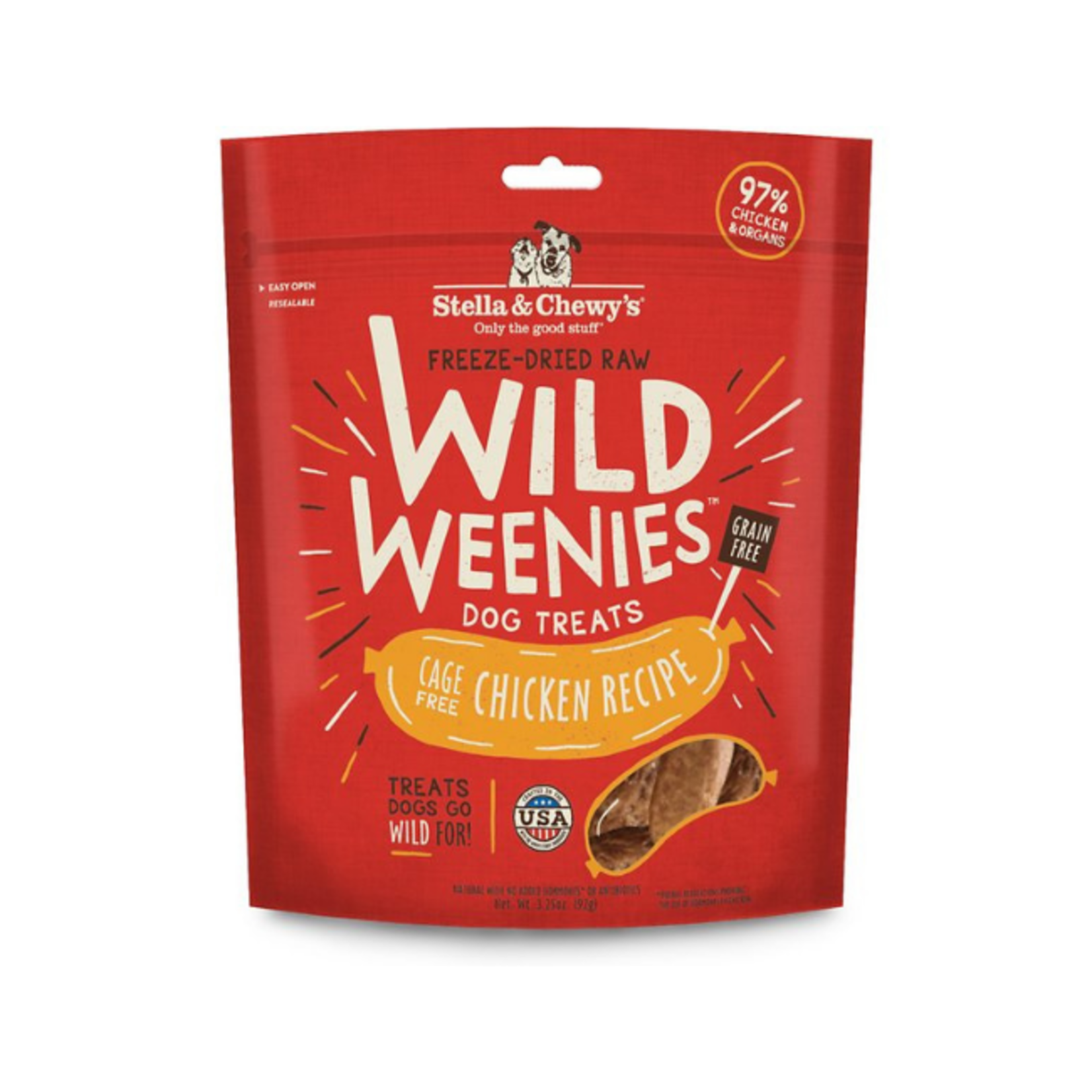 Stella & Chewy's Stella & Chewy's Dog Freeze Dried Wild Weenies Chicken 3.25