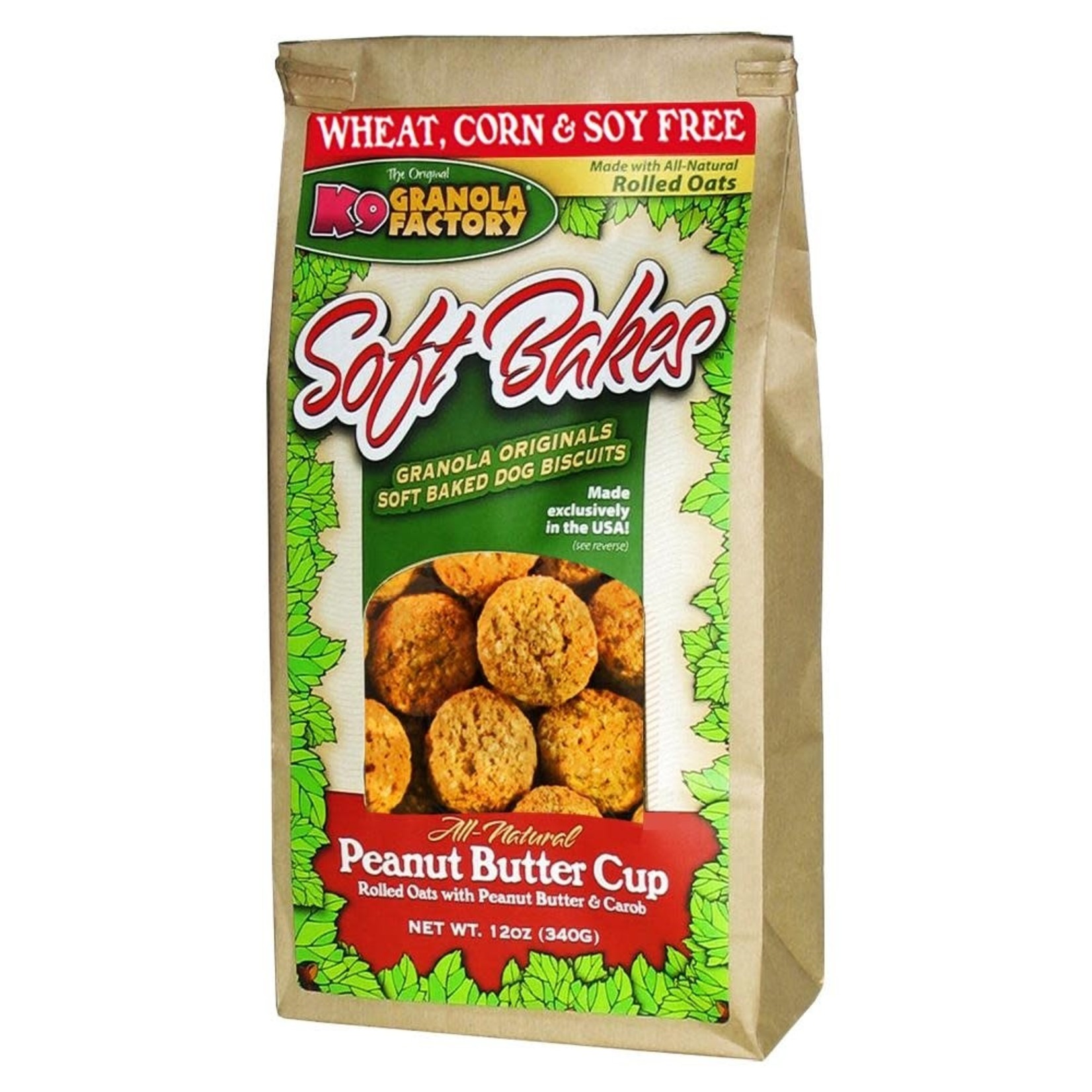 K9 Granola K9 Granola Soft Bakes Peanut Butter Cup 12oz