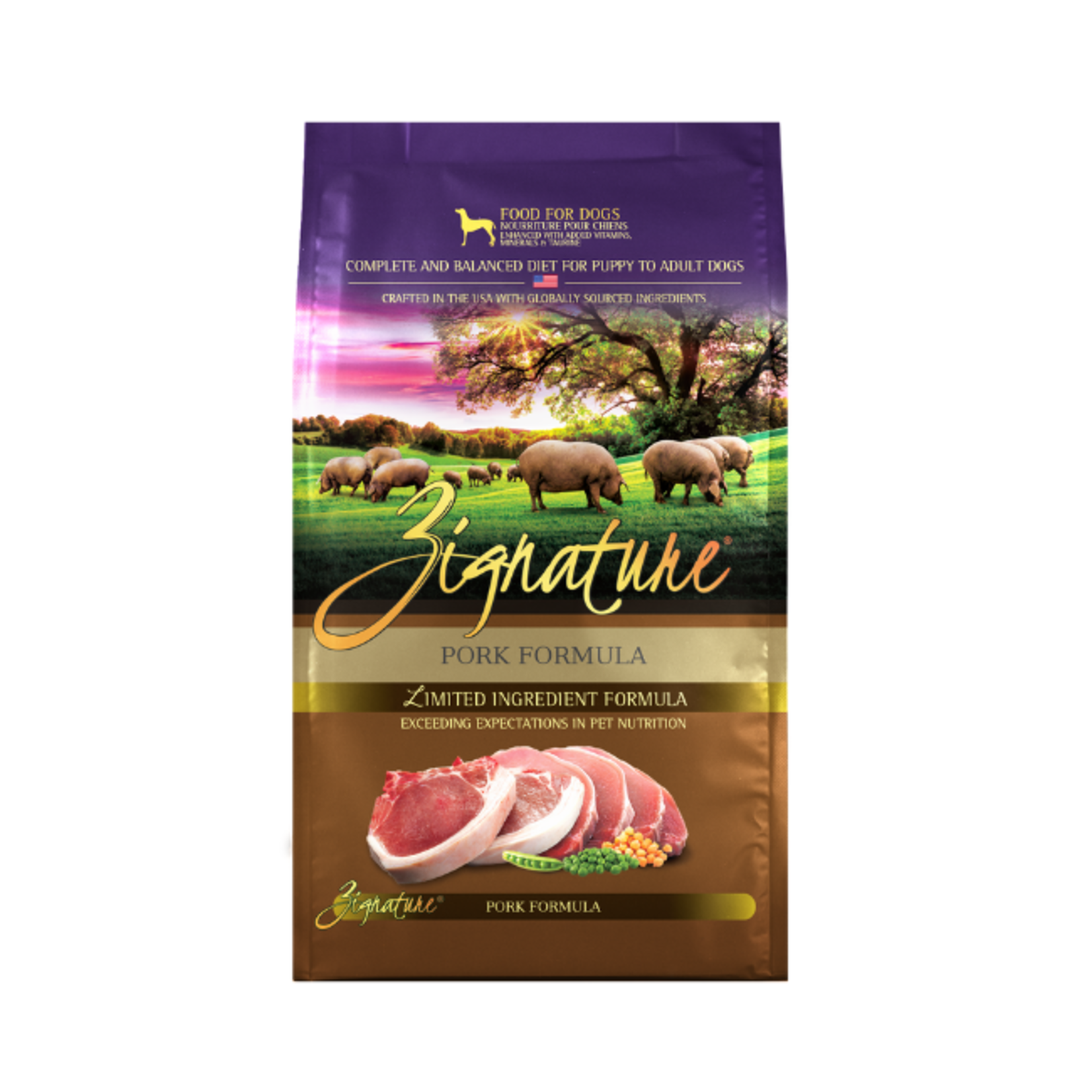 Zignature Zignature Dog GF LID Pork 12.5#