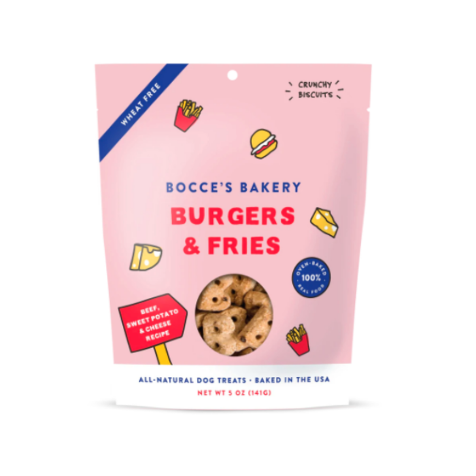 Bocce's Bakery Bocce's Bakery Biscuits Burgers & Fries 5oz