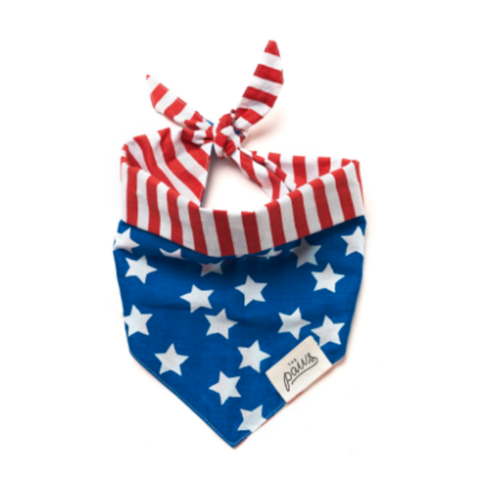 The Paws The Paws Patriotic Bandana Medium