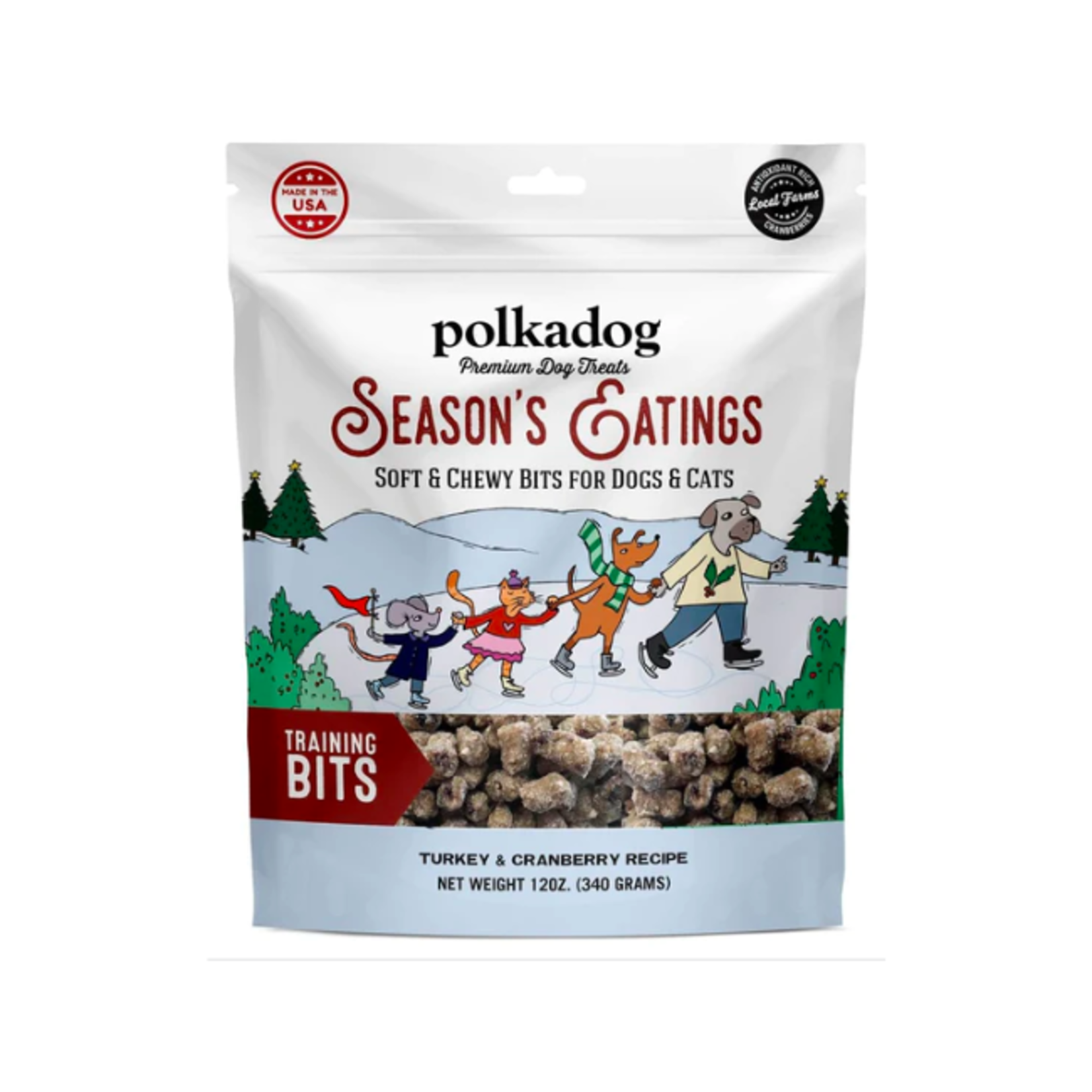 Polkadog Polkadog Holiday Seasons Eatings 12oz