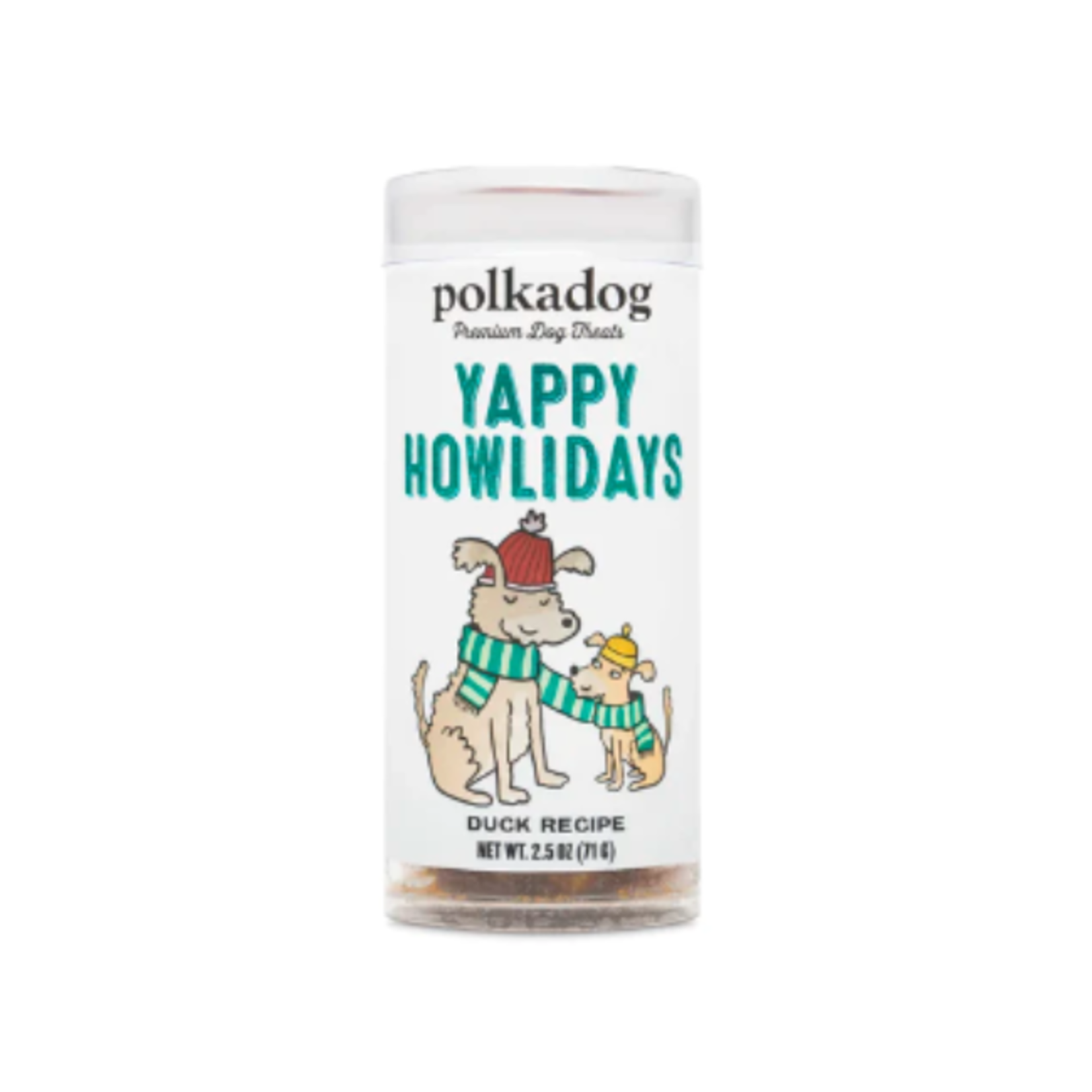 Polkadog Polkadog Holiday Yappy Howlidays Tube 2oz