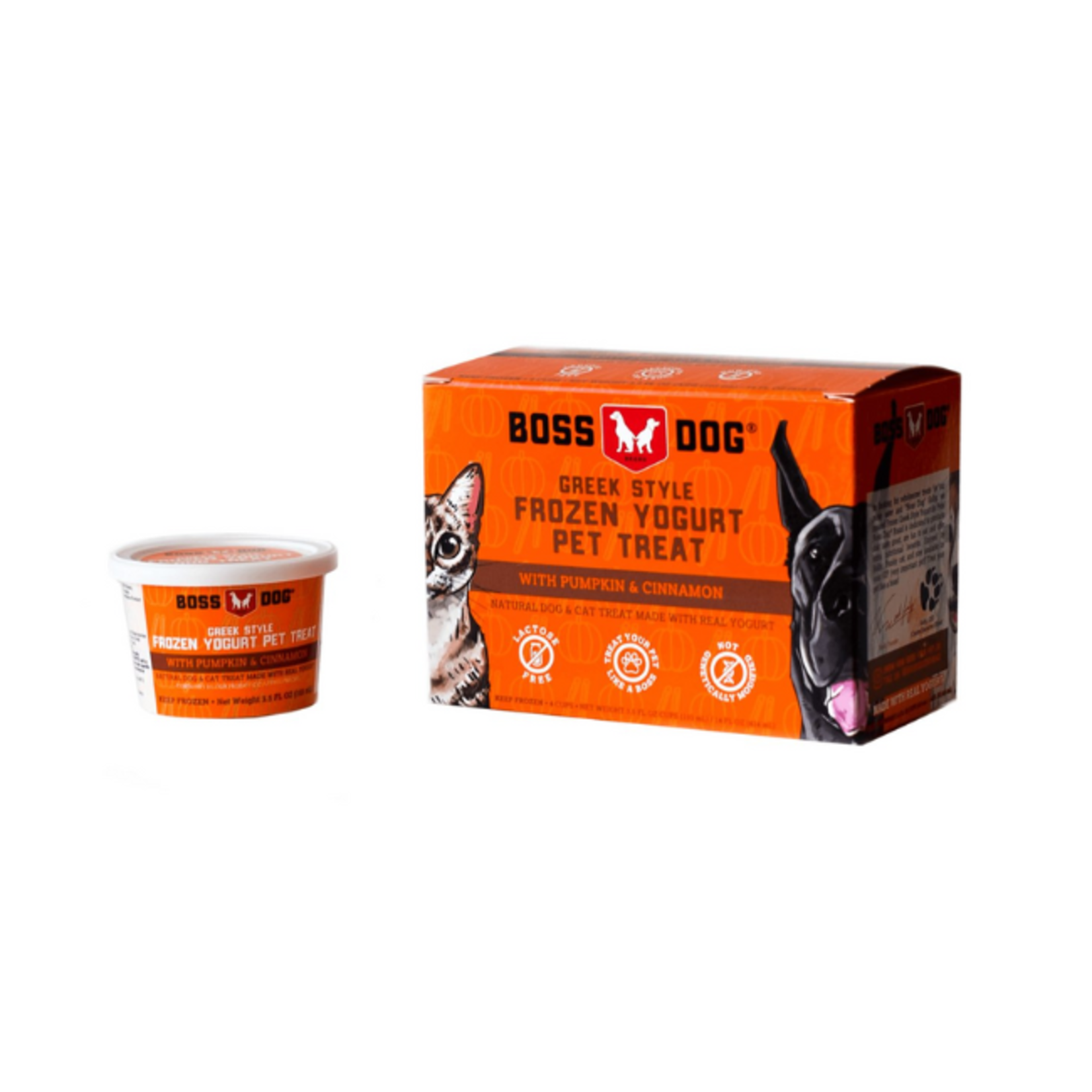 Boss Dog Boss Dog FroYo Pumpkin & Cinnamon 4-Pack