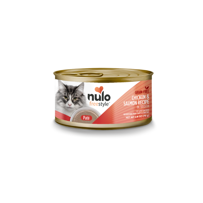 Nulo C FreeStyle GF Pate Chicken & Salmon 2.8oz Bentley's Pet Stuff