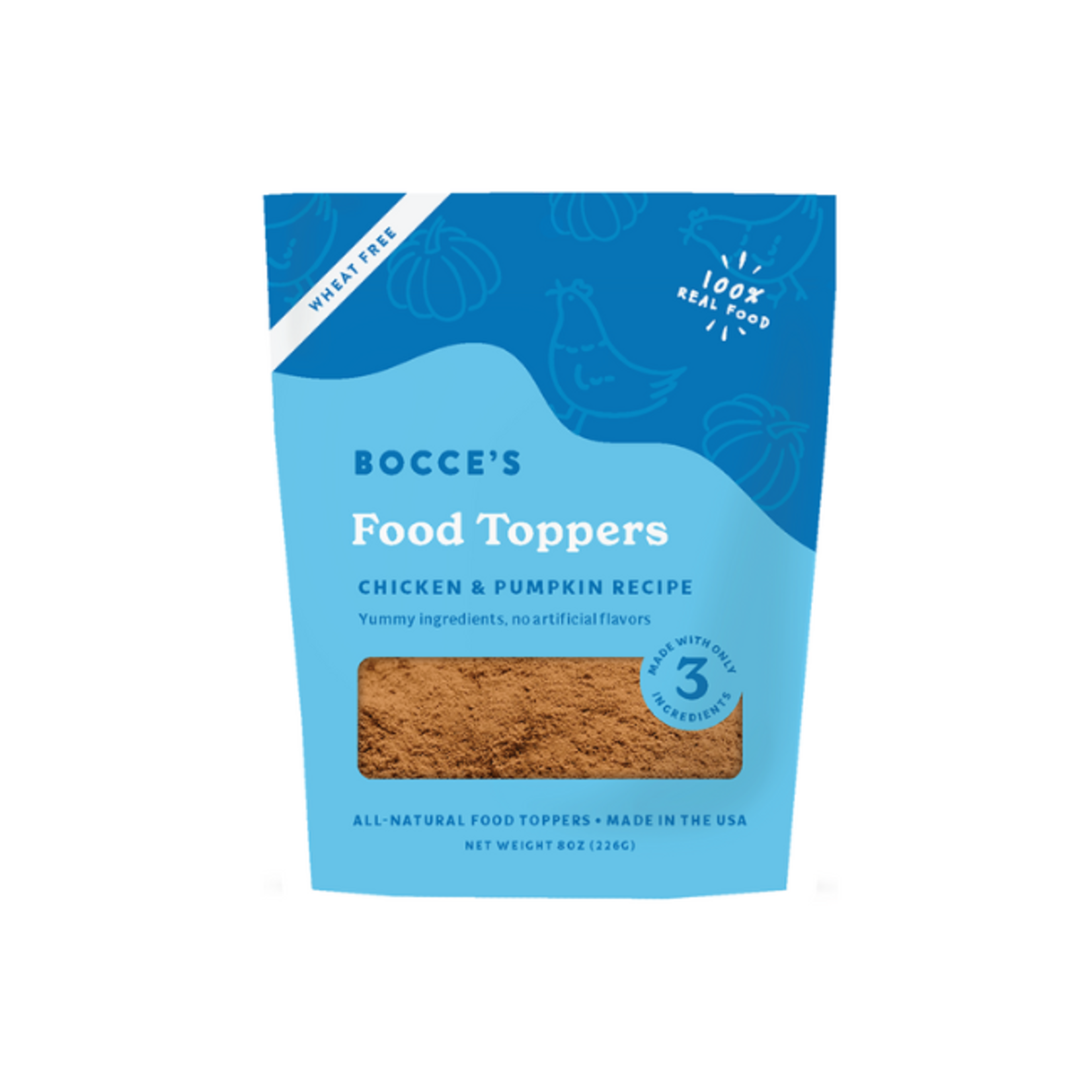 Bocce's Bakery Bocce's Bakery Food Topper Chicken & Pumpkin 8oz