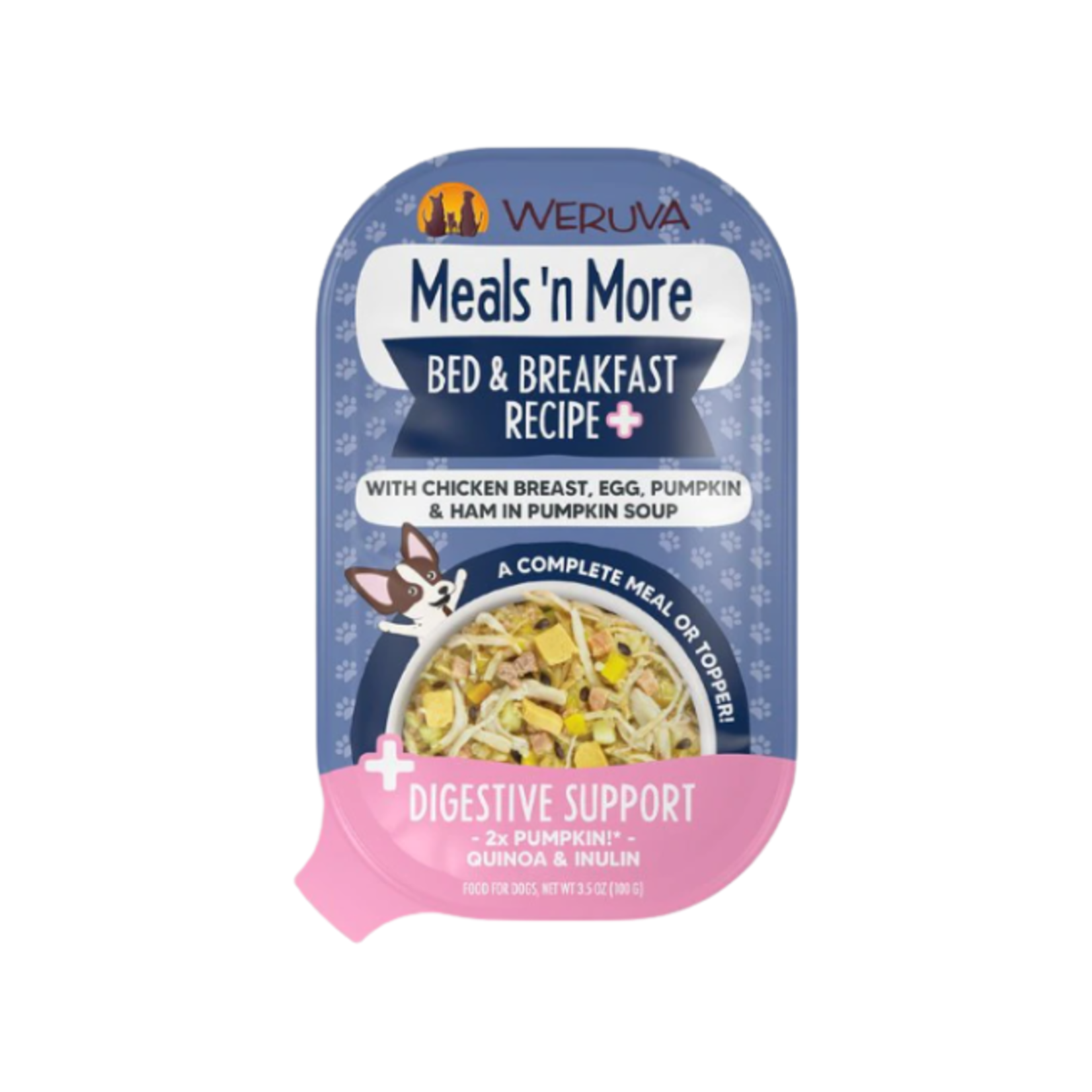 Weruva Weruva Dog Meals'n More Digestive Bed & Breakfast 3oz