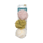Huggle Hounds HuggleHounds Cat Flufferfleece Ball 3-pack