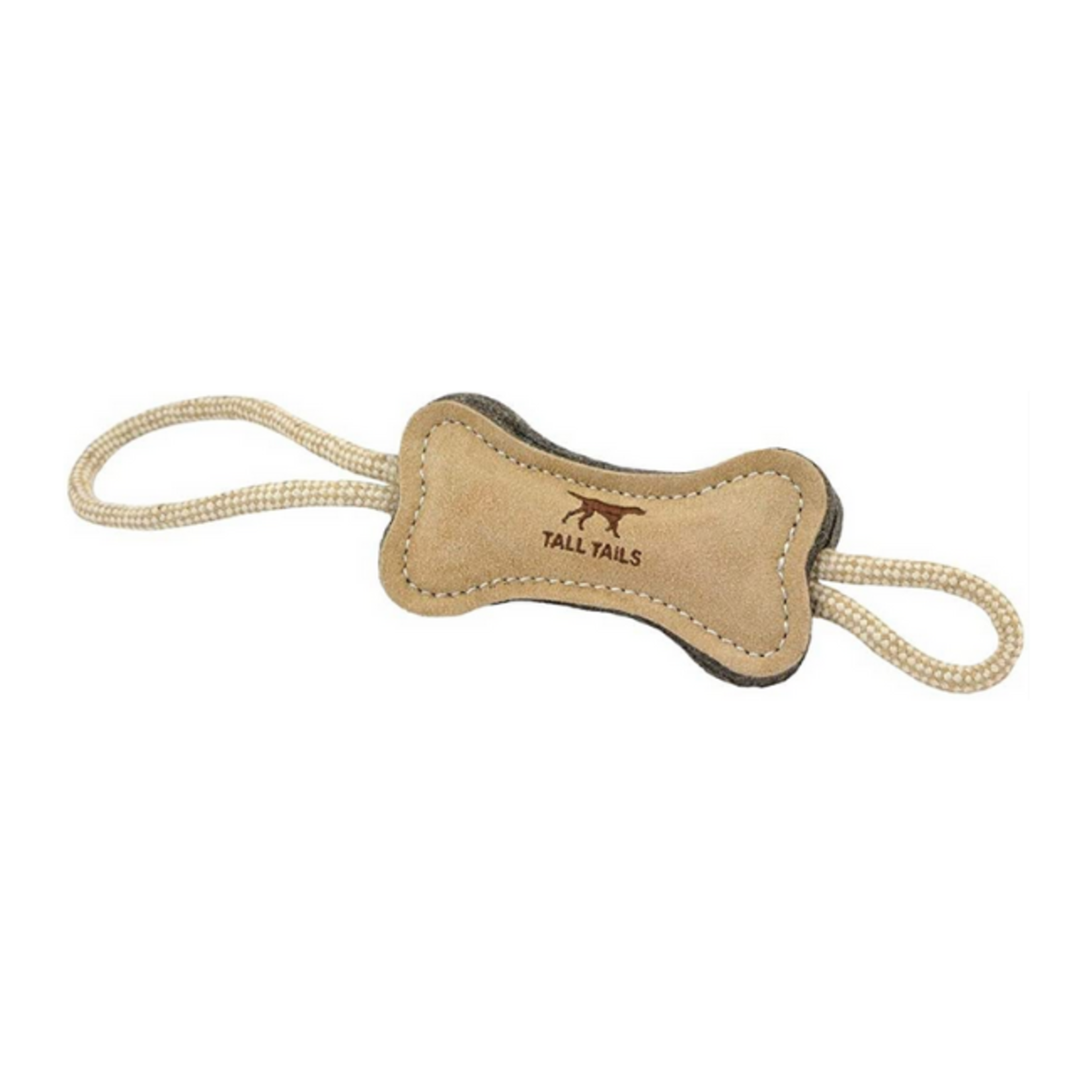 Tall Tails Tall Tails Leather Bone Tug 12"